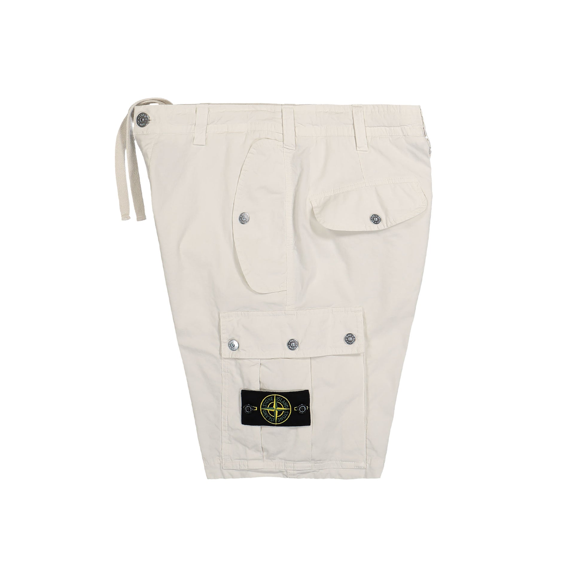 Stone Island Shorts White Detail view 3 | Gate