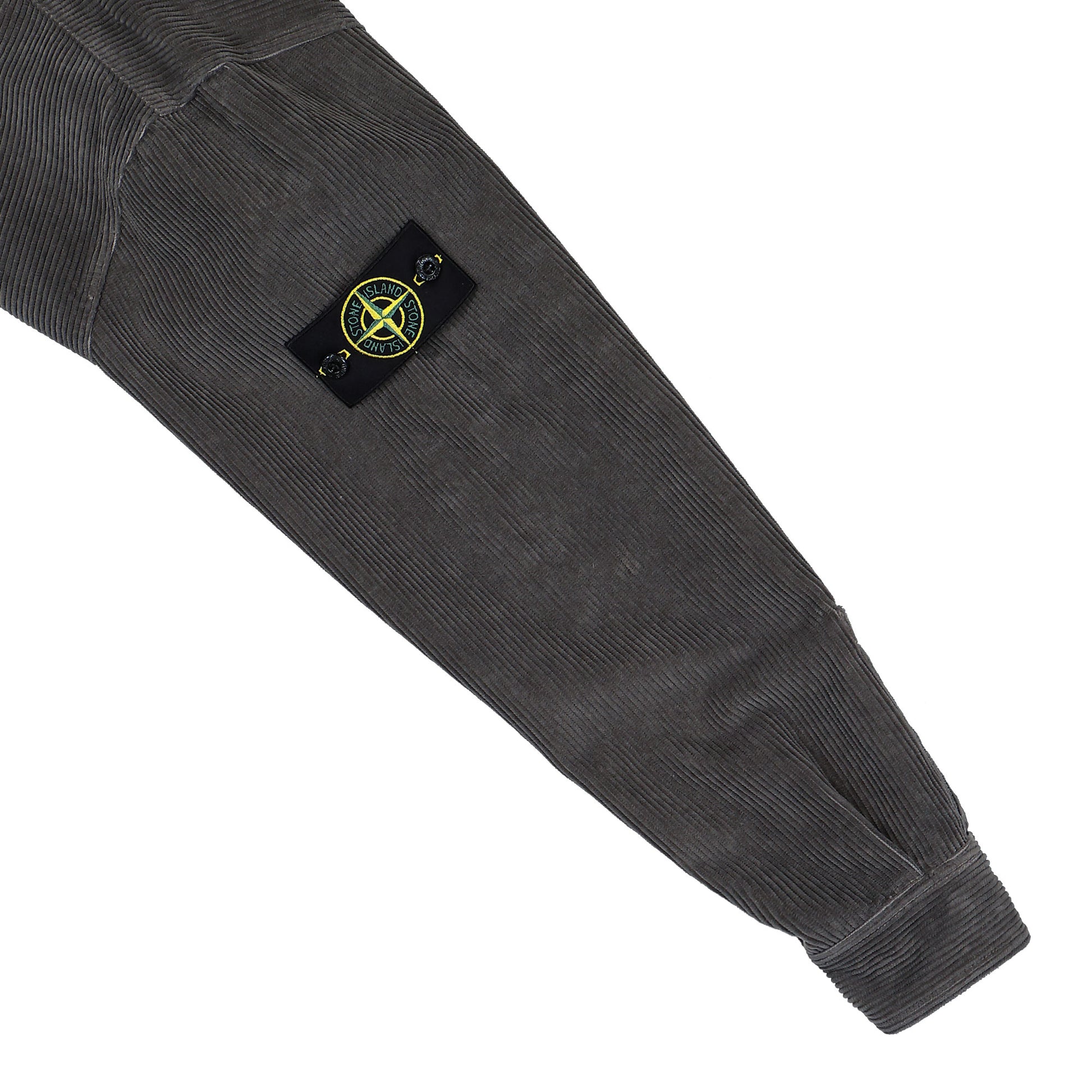 Stone Island Overshirt With Pockets And Snap Fastening Cement Shirts K2S151200012-S0212 V006B Detail View 4 | GATE