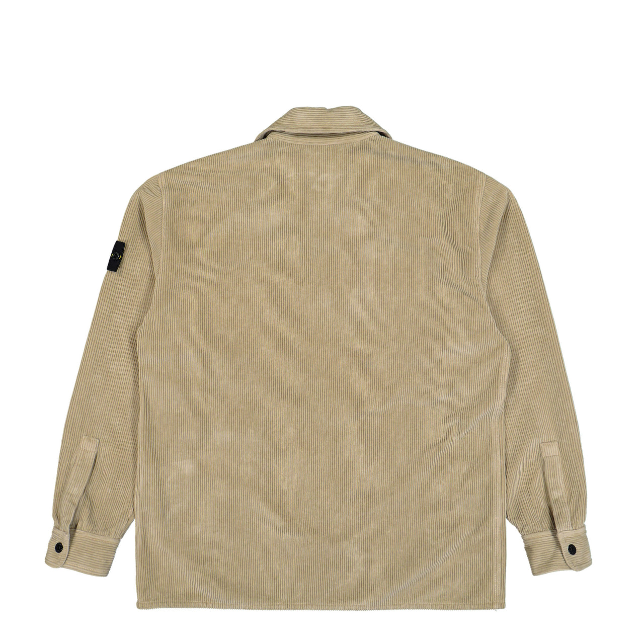 Stone Island Overshirt With Pockets And Snap Fastening Desert Shirts K2S151200012-S0212 V009A Detail View 1 | GATE