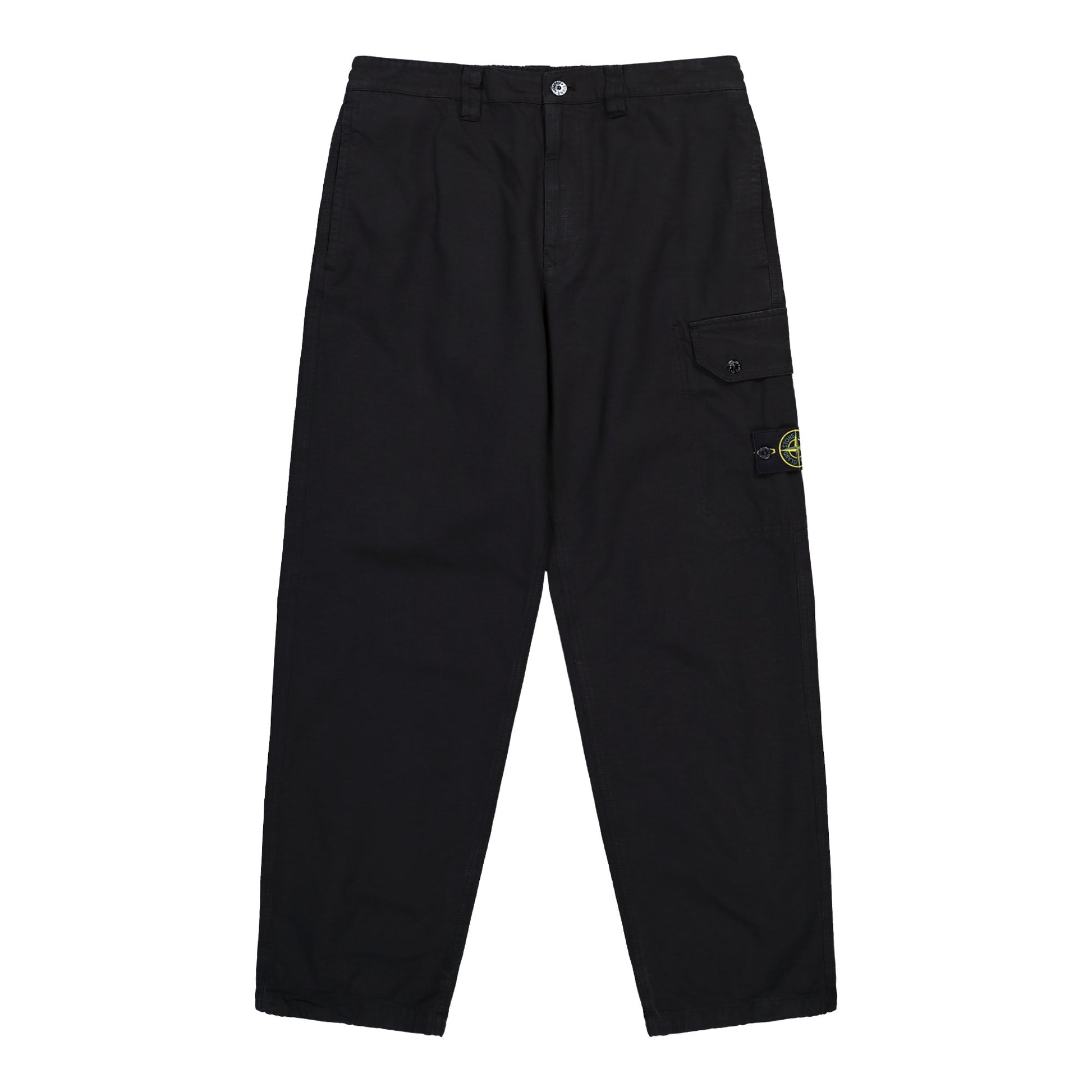 Stone Island Ripstop Cargo Pants Black Pants K2S153100011-S0211 V0029 Detail View 1 | GATE