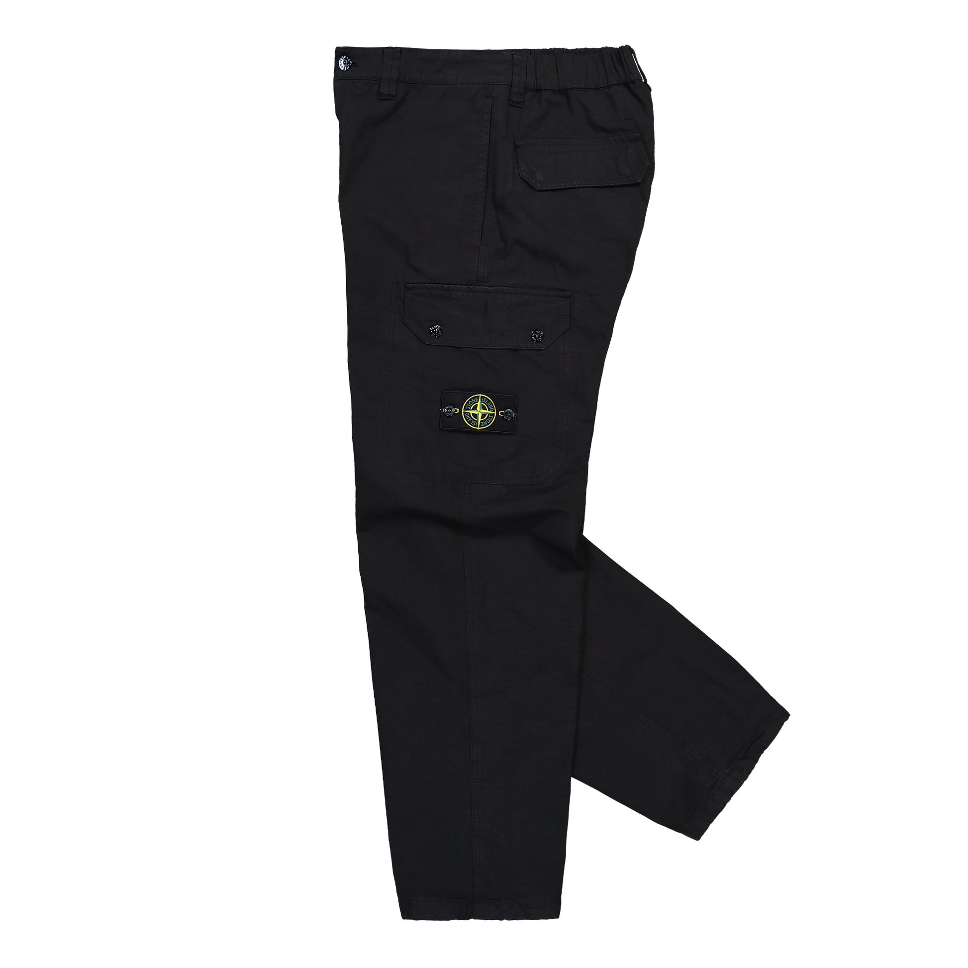 Stone Island Ripstop Cargo Pants Black Pants K2S153100011-S0211 V0029 Detail View 3 | GATE