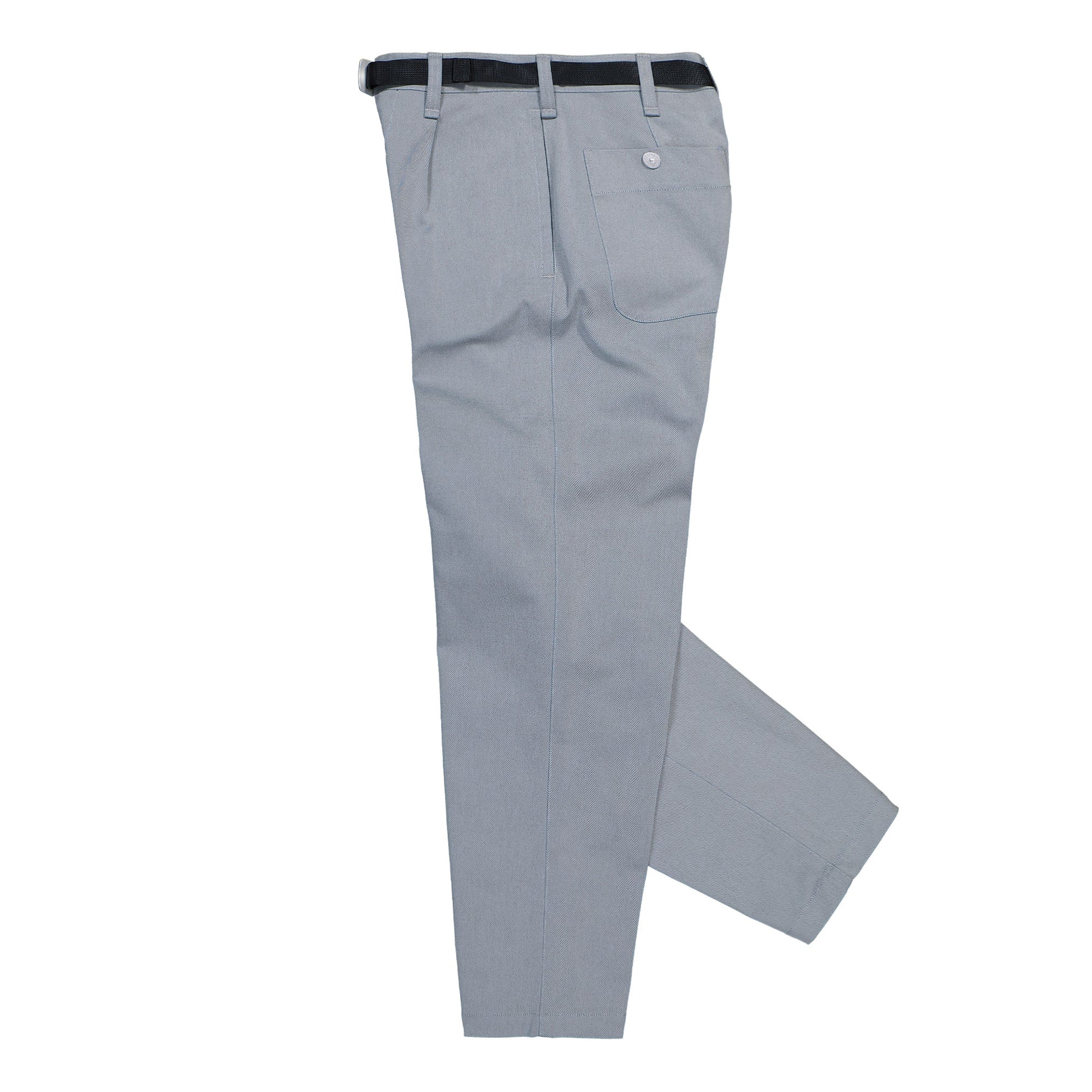 Stone Island Chino Trousers With Nylon Tape Belt Light Blue Pants K2S153100015-S0X19 V0040 Detail View 3 | GATE