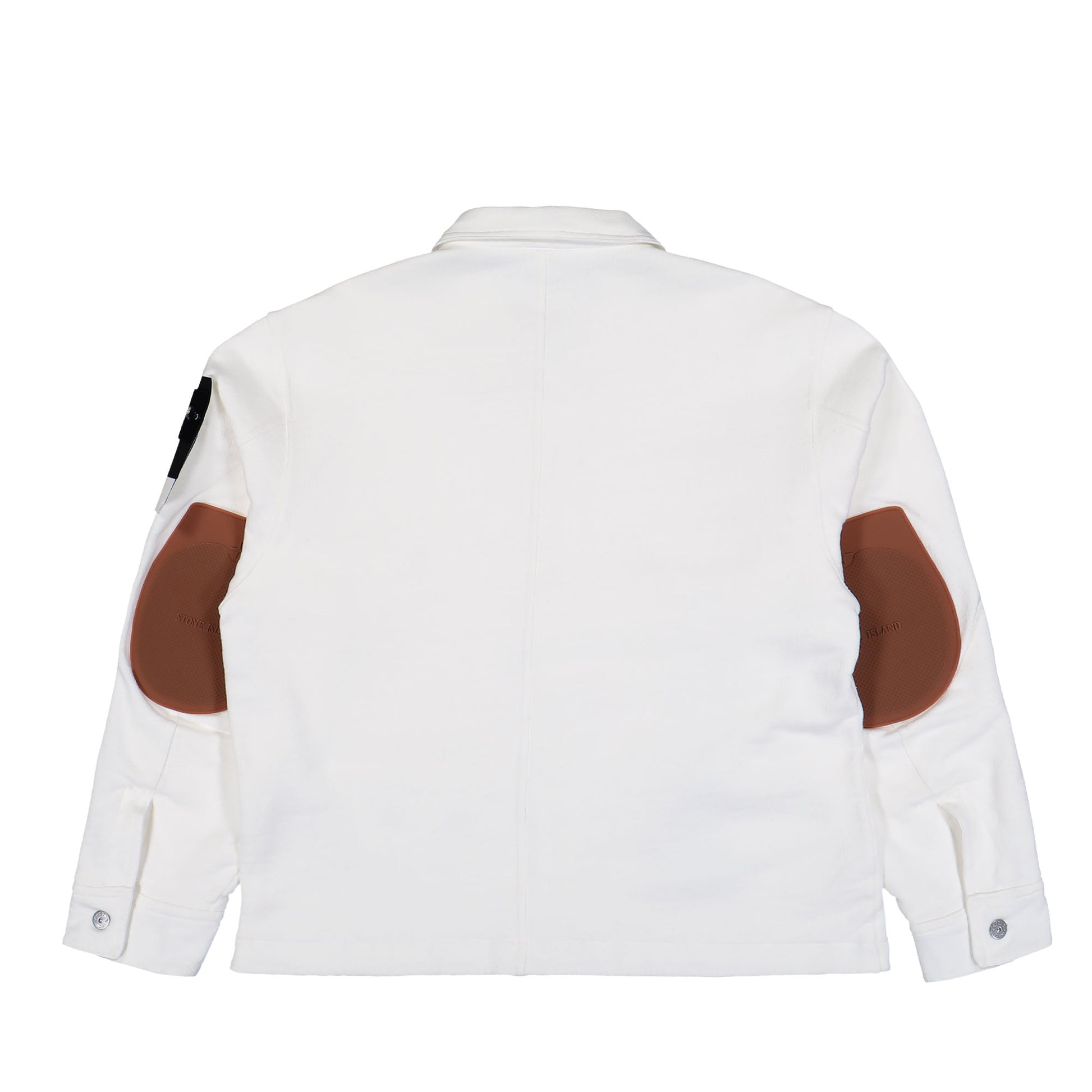Stone Island Coach Jacket With Button Fastening And Pockets Natural Jacket K2S154100001-S00T2 V0099 Detail View 2 | GATE