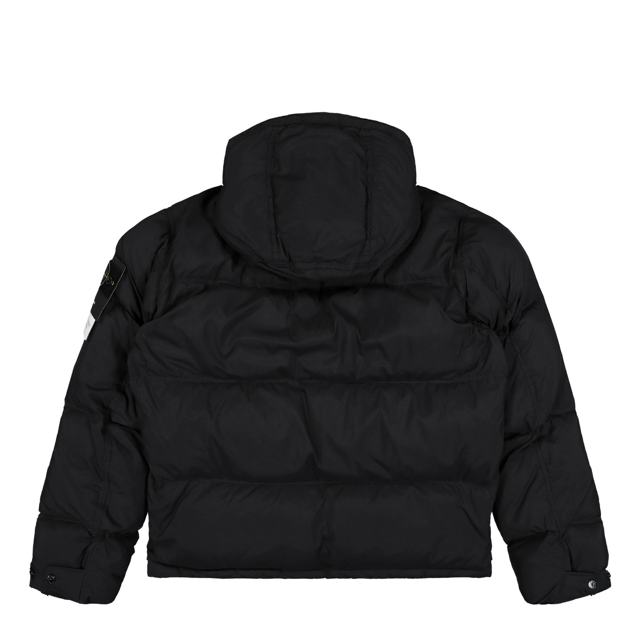 Stone Island Down Parka With Water Resistance And Snap Pockets Black Parka K2S154100019-S0182 V0029 Detail View 1 | GATE