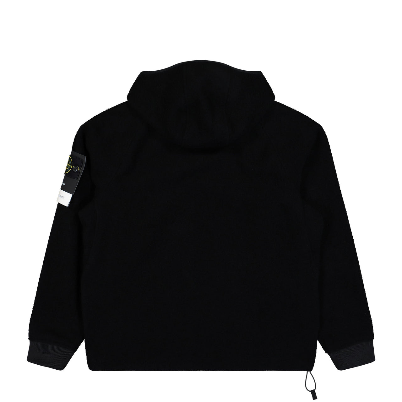 Stone Island Hooded Jacket With Anti-Drop And Zip Chest Pocket Black Jackets K2S154100060-S0214 V0029 Detail View 1 | GATE