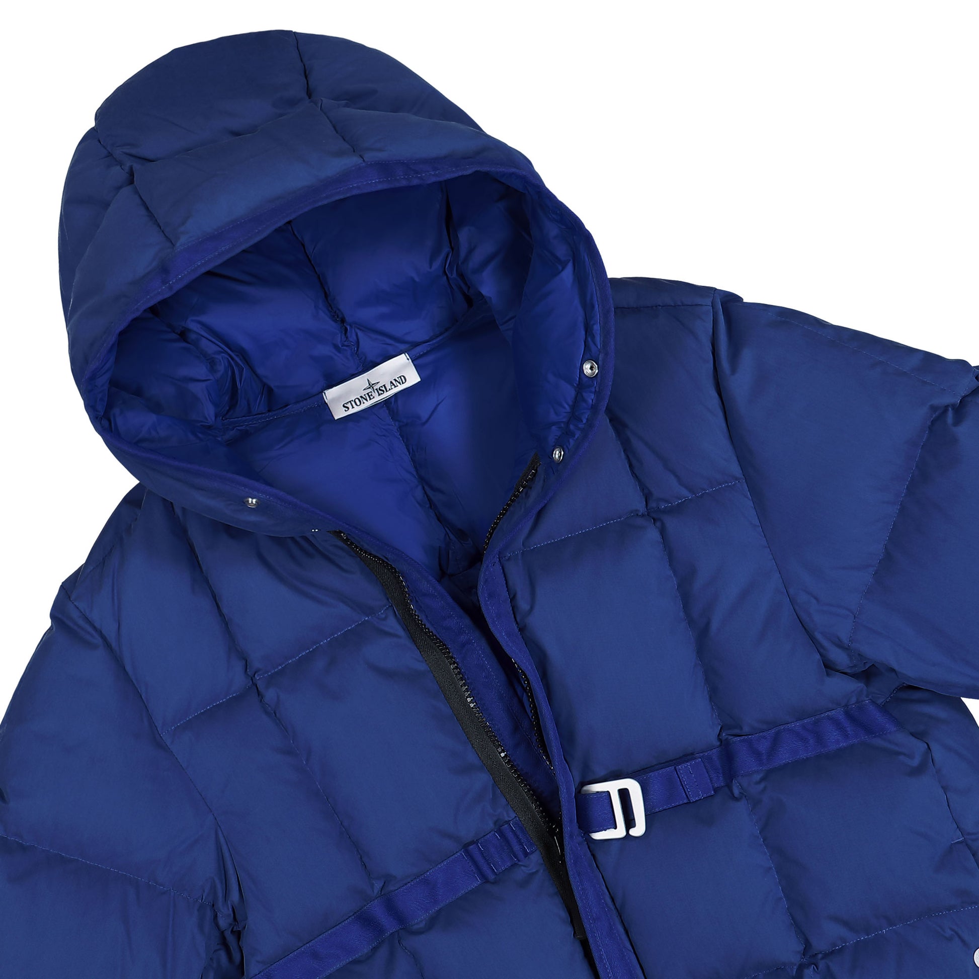 Stone Island Marina Jacket Bright Blue Jackets K2S154100081-S0X24 V0022 Detail View 3 | GATE