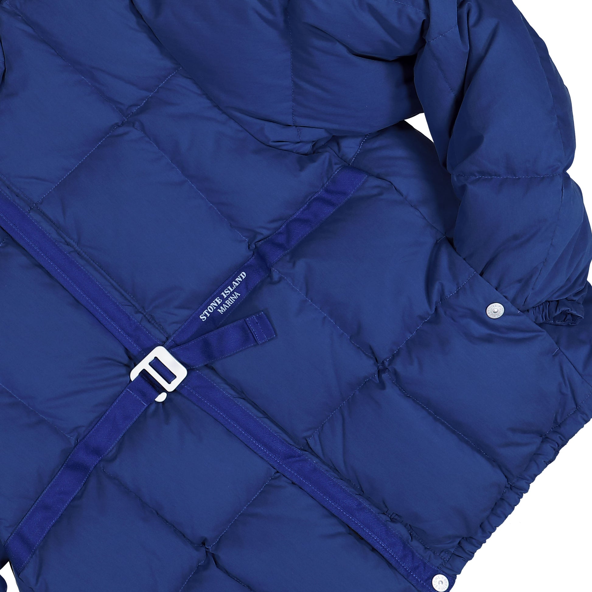 Stone Island Marina Jacket Bright Blue Jackets K2S154100081-S0X24 V0022 Detail View 4 | GATE