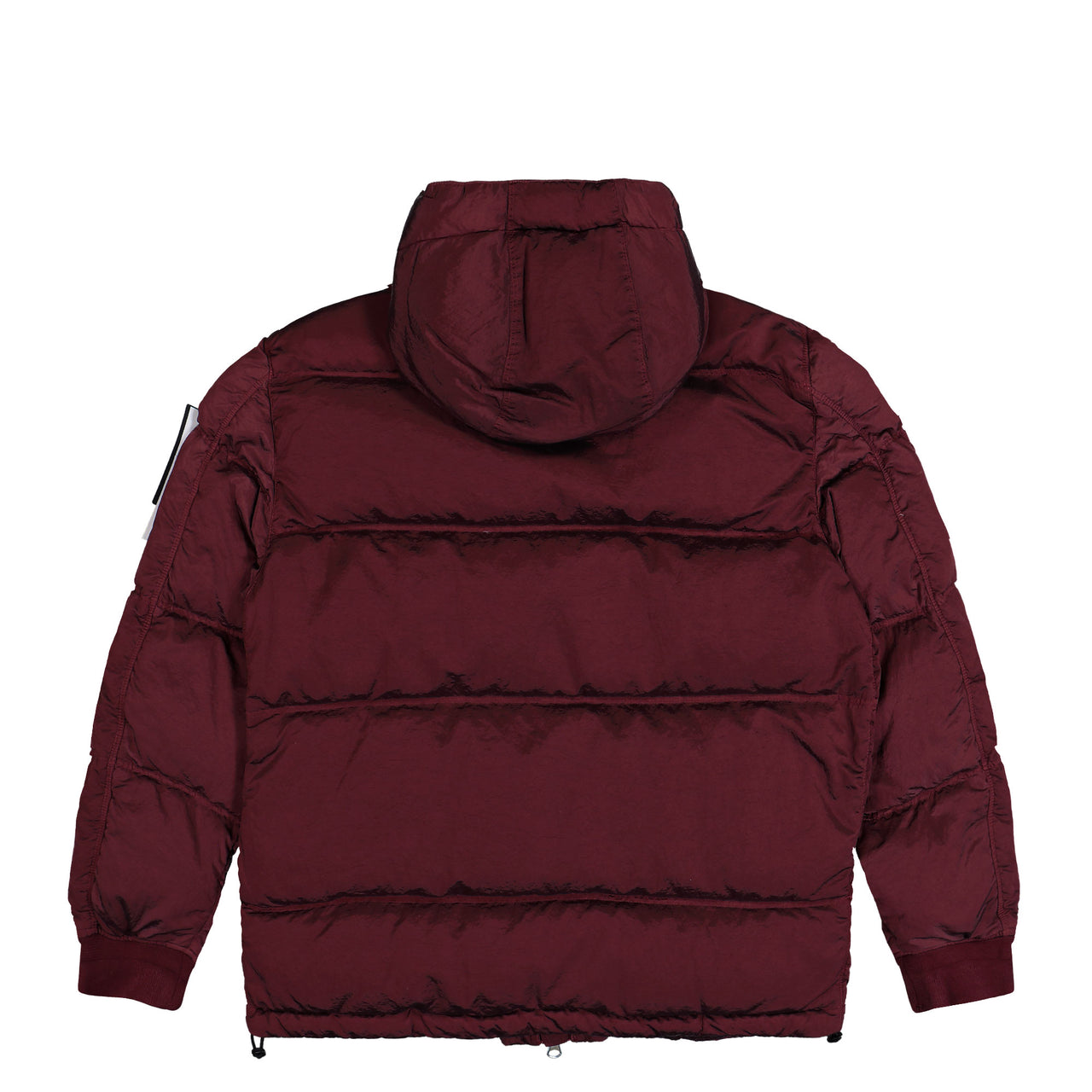 Stone Island Down Jacket With Anti-Drop And Nylon Metal Burgundy Jackets K2S154100088-S0019 V0012 Detail View 1 | GATE