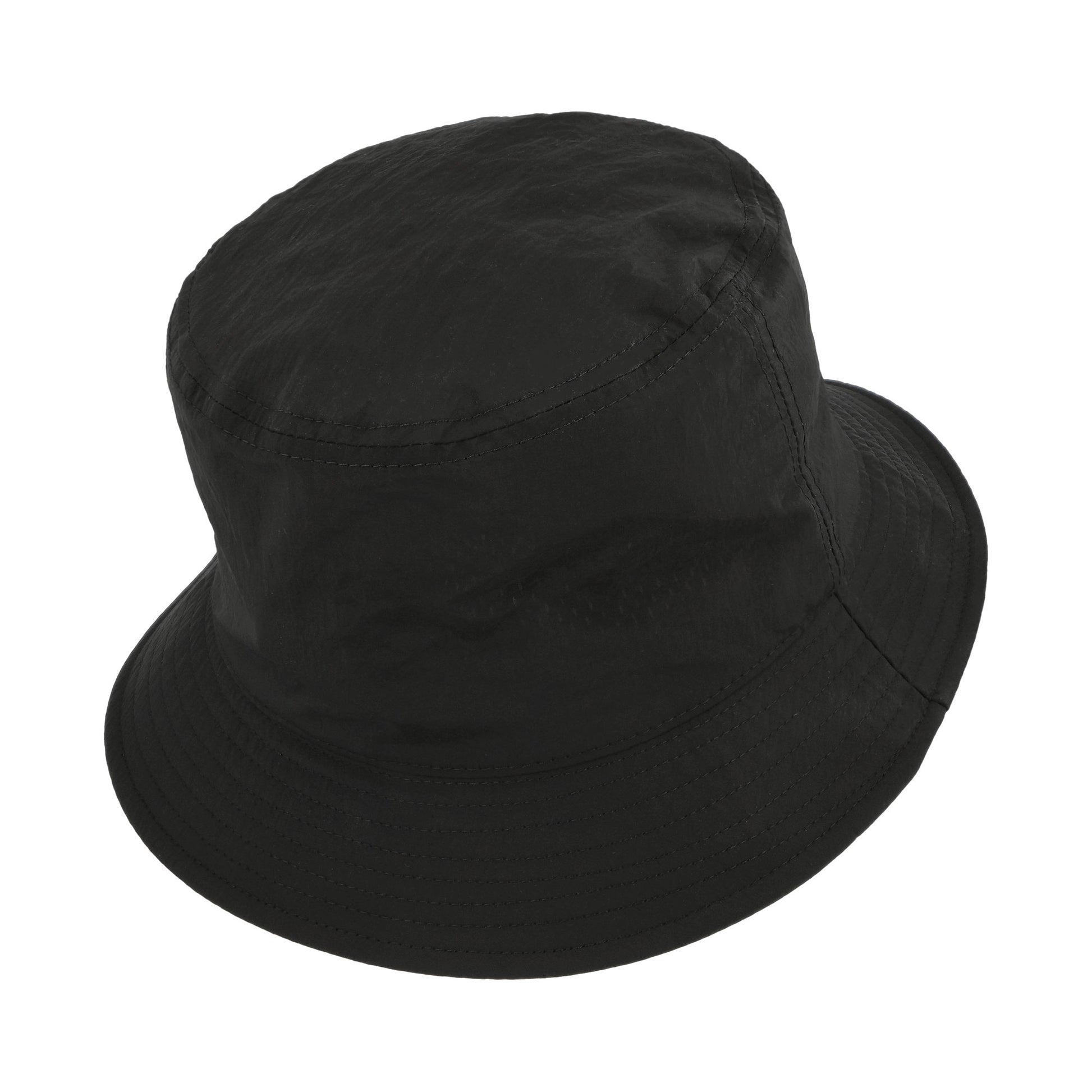Stone Island Bucket Hat With Mesh Lining And Compass Embroidery Black Headwear K2S159100012-S0076 V0029 Detail View 5 | GATE