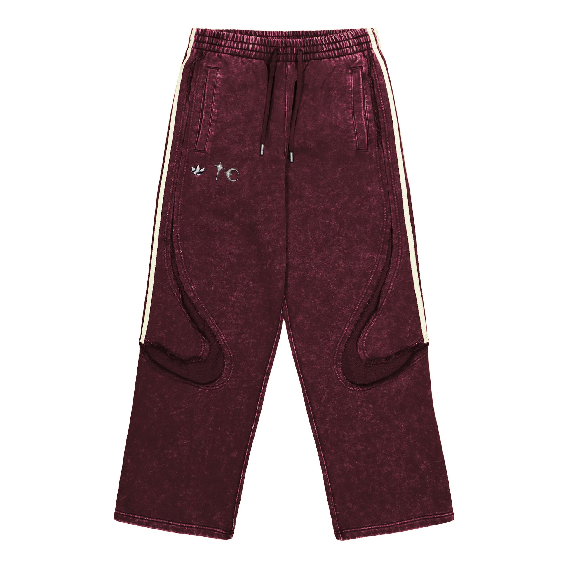 Thug Club x adidas TC TG Sweat Pant Maroon Sweat & Track Pants KC2217 Detail View 1 | GATE