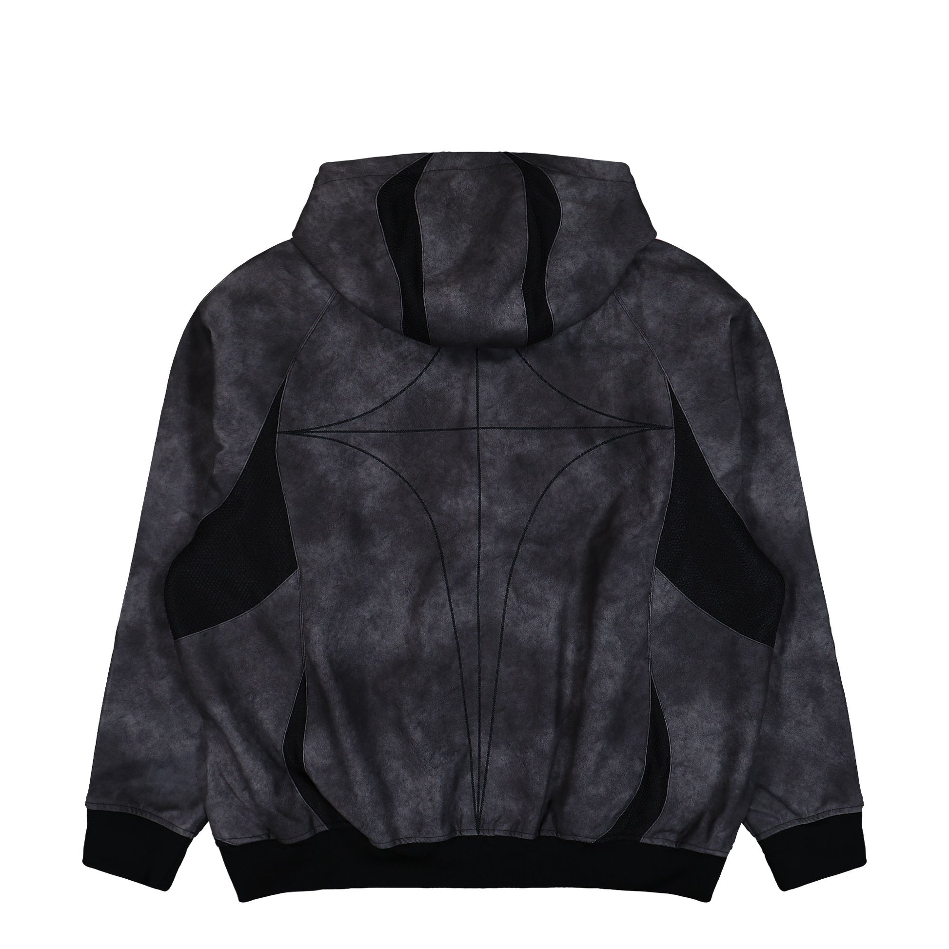 Thug Club x adidas TC TG Leather Jacket Black Black Antique Silver Jackets KC2222 Detail View 2 | GATE