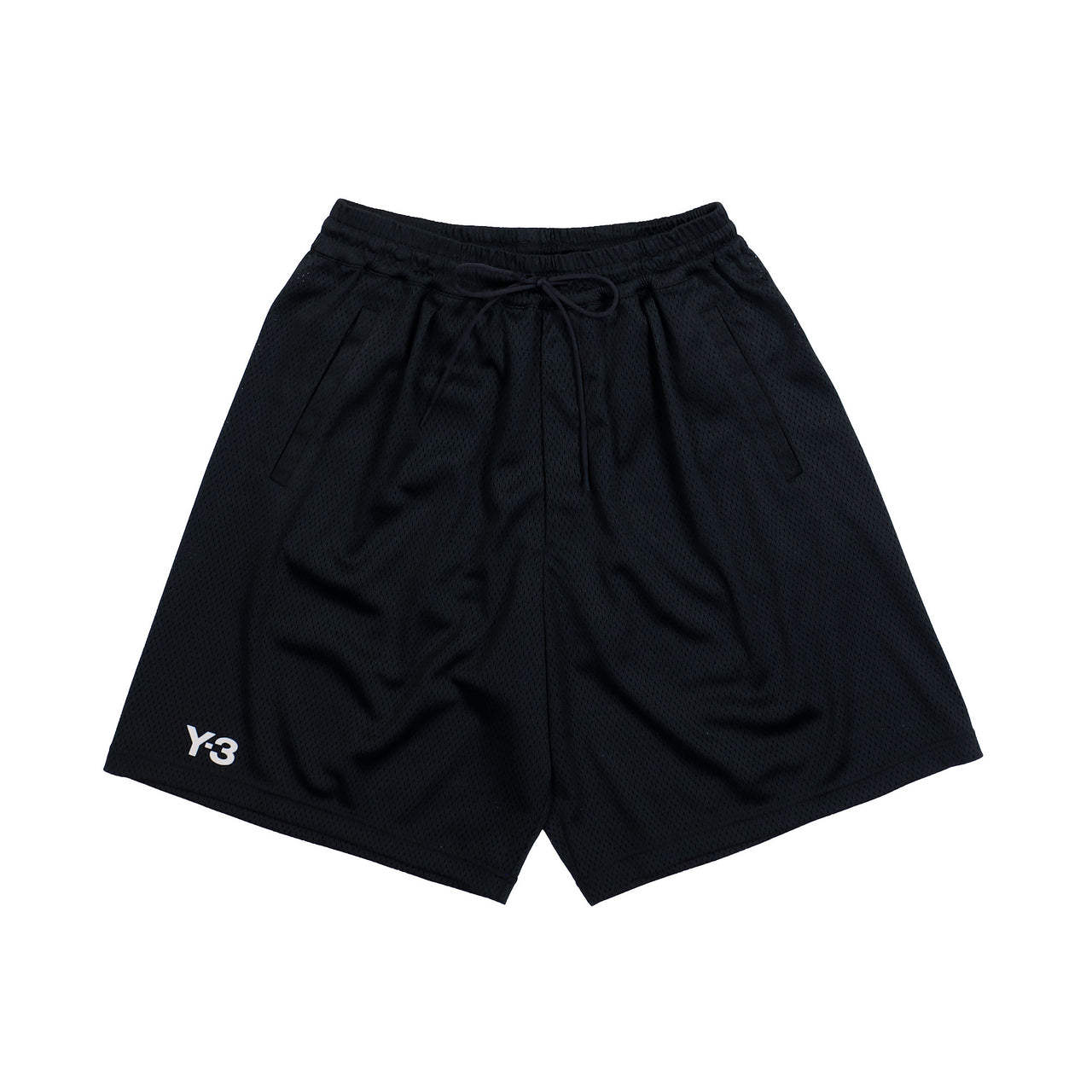 Y-3 US Mesh Shorts Black Shorts KF1083 Detail View 1 | GATE