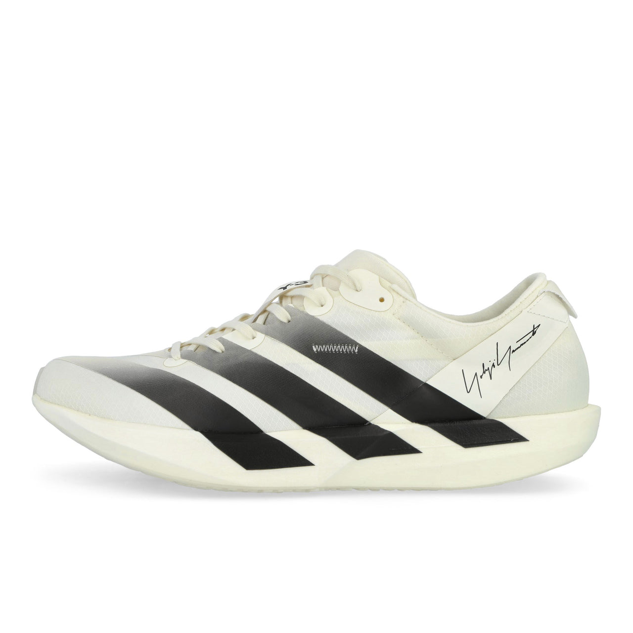 Y-3 Adios 9 Off White / Off White / Black Sneaker KI6878 Detail View 1 | GATE