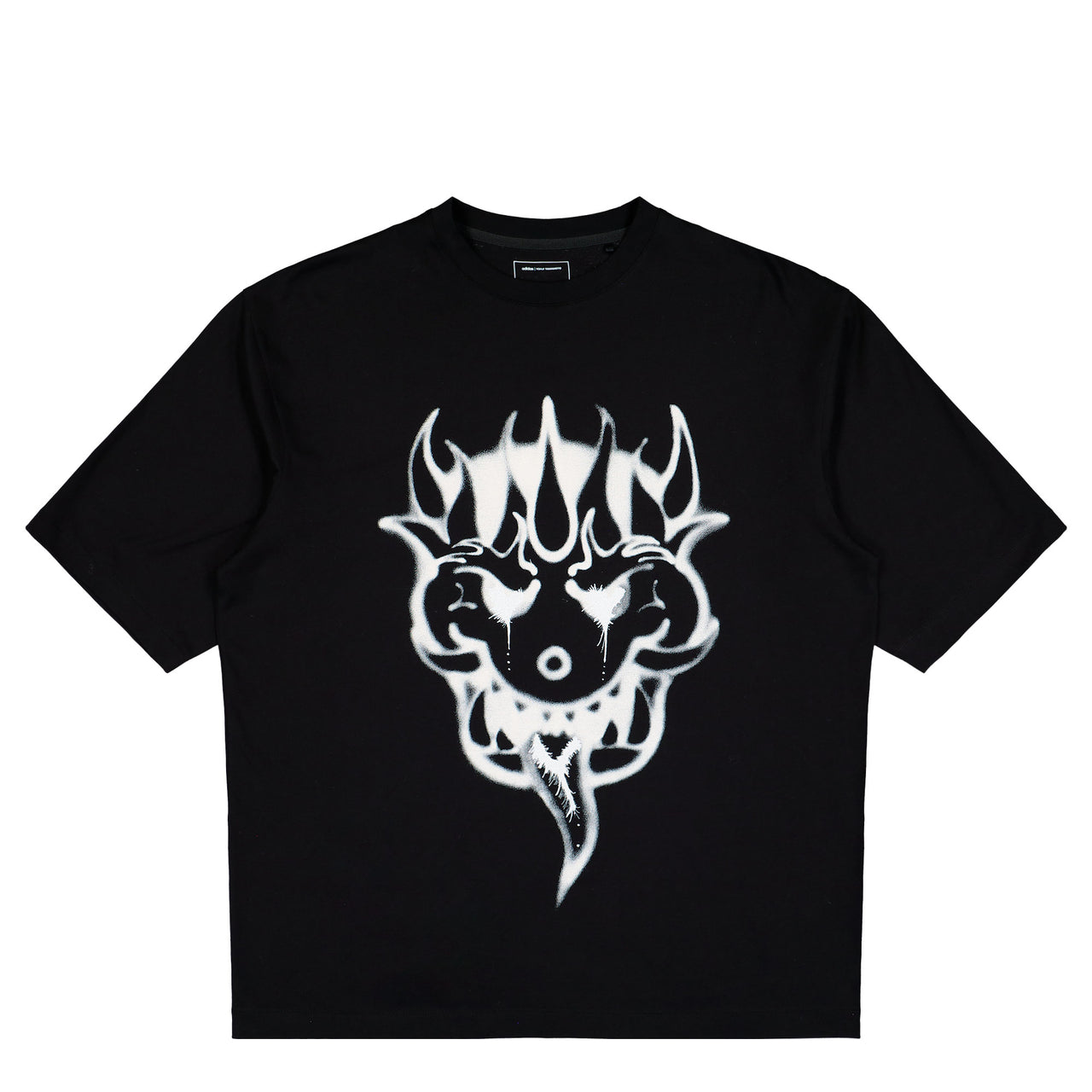 Y-3 Chito Graphic SS Tee Black T-Shirts KQ8596 Detail View 1 | GATE