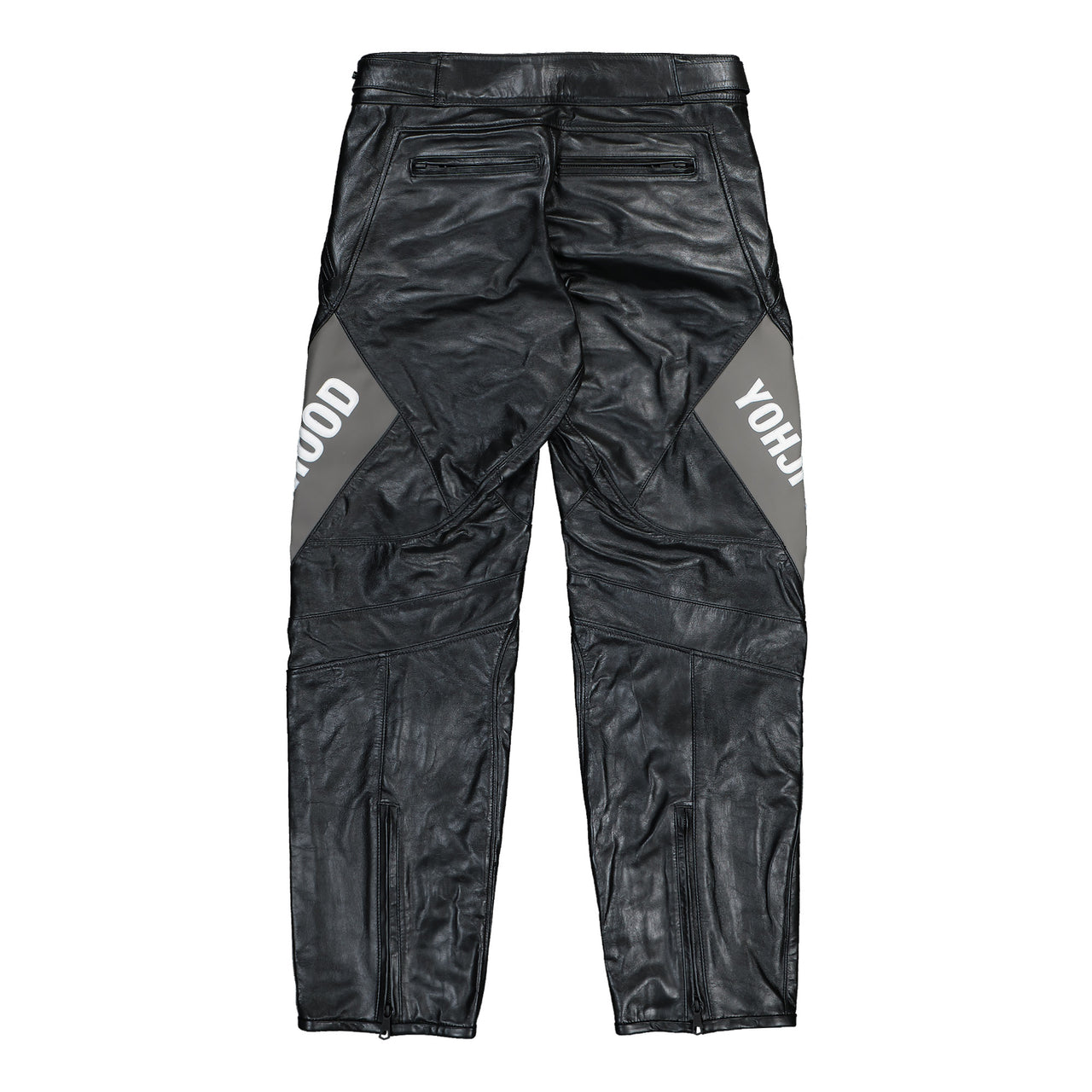 Dainese x Neighborhood x Y-3 Leather Racer Pants Black Pants KR1447 Detail View 1 | GATE