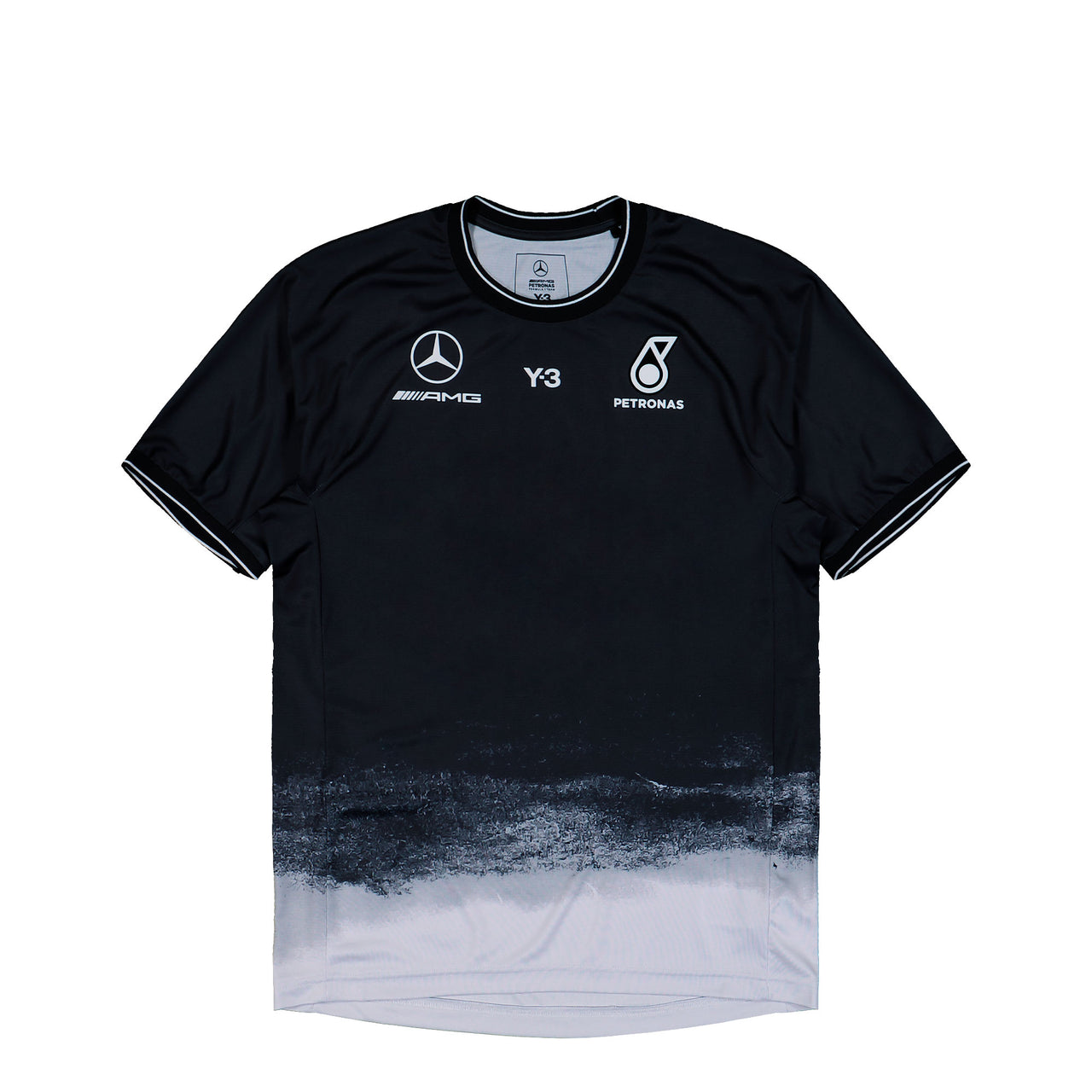 Mercedes-AMG Petronas F1 x Y-3 F1 Mechanics SS Jersey Black T-Shirts KR2341 Detail View 1 | GATE
