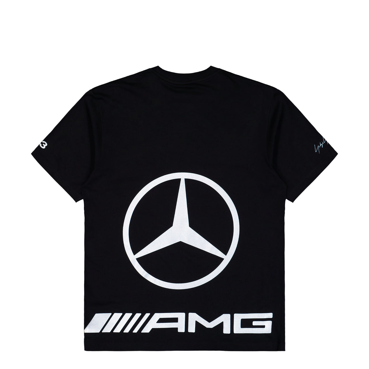 Mercedes-AMG Petronas F1 x Y-3 F1 Star SS Tee Black T-Shirts KR2374 Detail View 1 | GATE