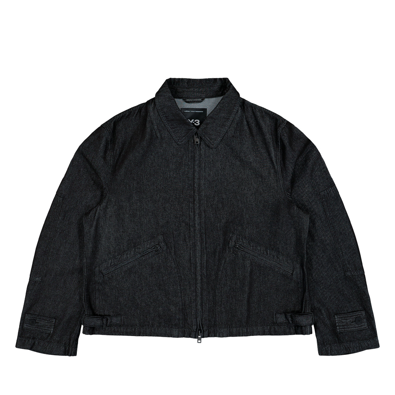 Y-3 M Denim Jackets Black Jackets KS3892 Detail View 1 | GATE