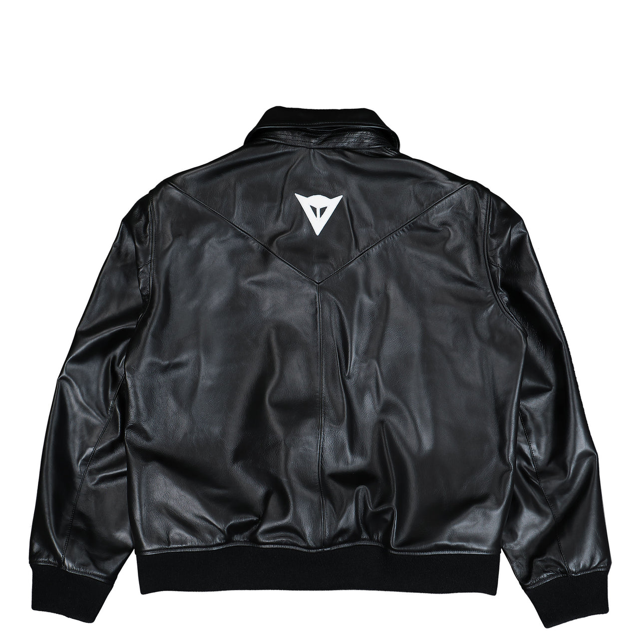 Dainese x Neighborhood x Y-3 Leather Bomber Jacket Black Jackets KT4301 Detail View 1 | GATE