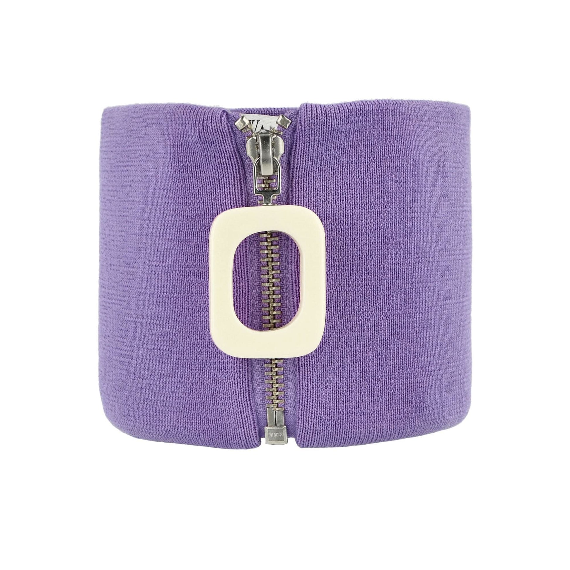 JW Anderson JWA Neckband Purple Detail view 4 | Gate