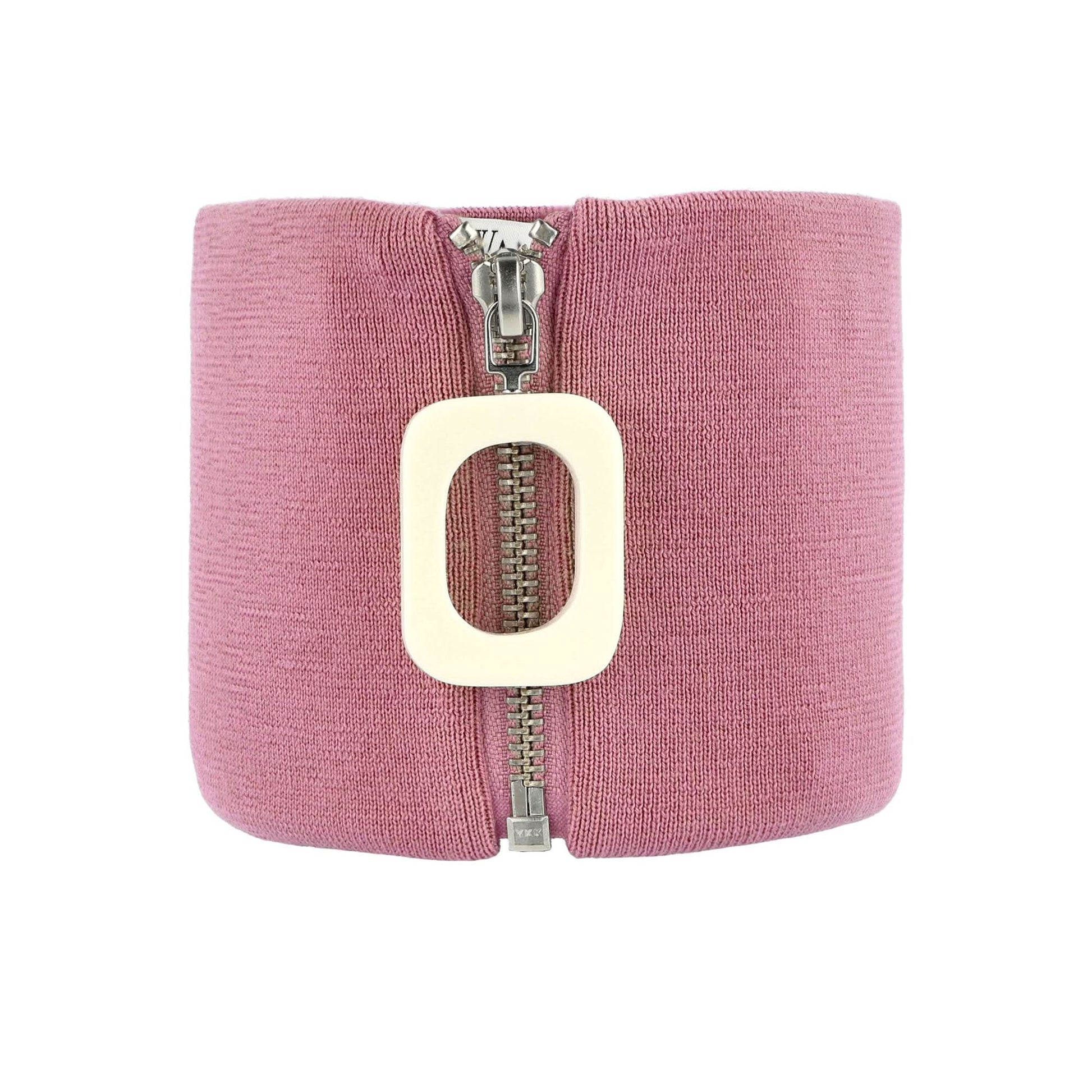 JW Anderson JWA Neckband Pink Detail view 4 | Gate