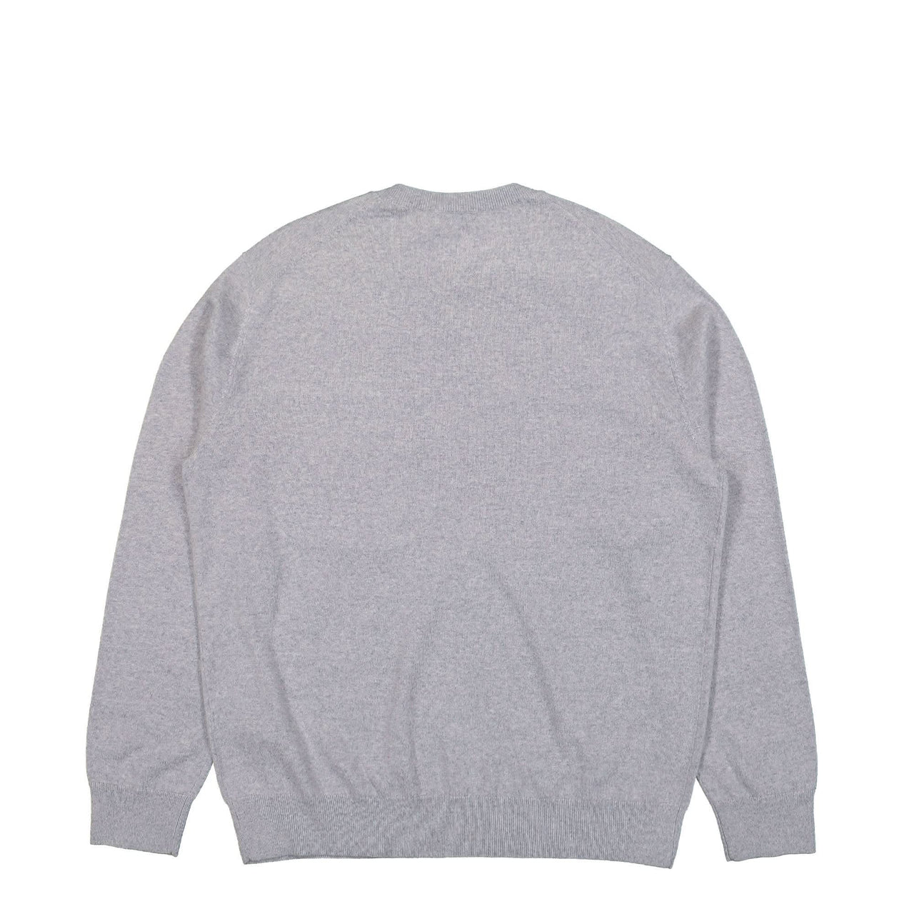JW Anderson Signature Pocket Crewneck Jumper Grey Detail view 1 | Gate
