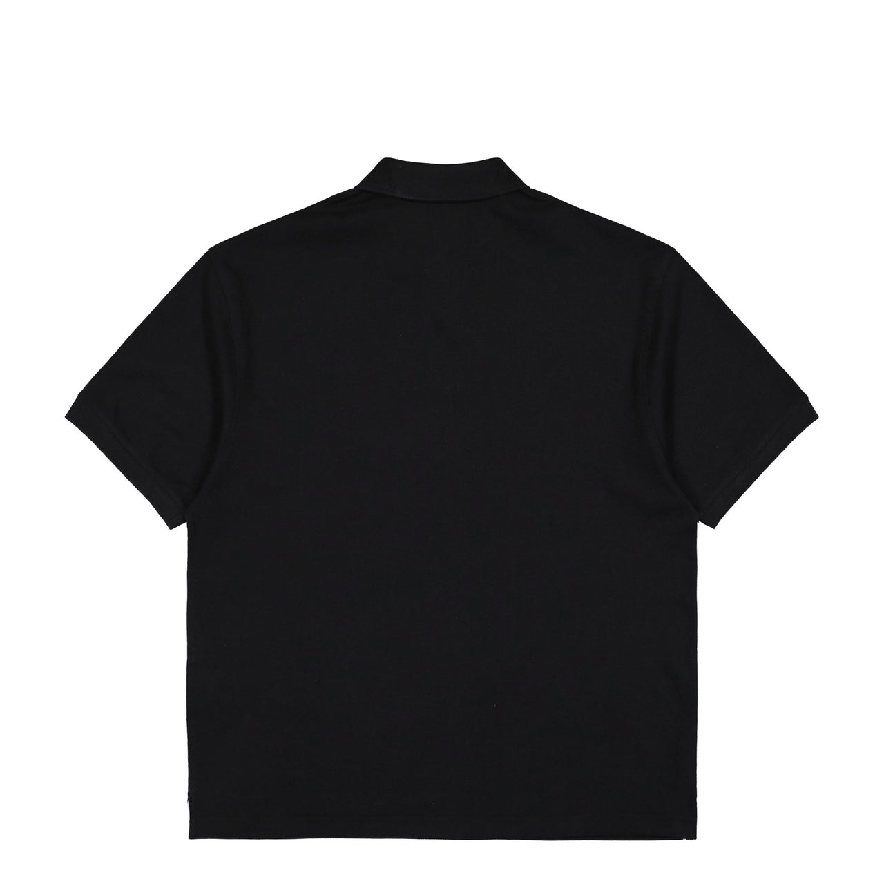 Stone Island 50/2 Organic Cotton Pique Polo Shirt Black Shirts L1S152200001-S0039 V0029 Detail View 1 | GATE