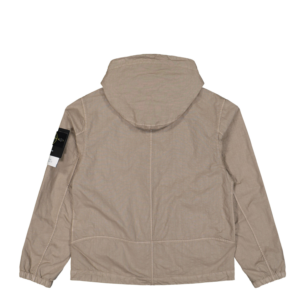 Stone Island Organic Look Nylon Panama-TC Jacket Desert Jackets L1S154100053-S0069 V009A Detail View 1 | GATE