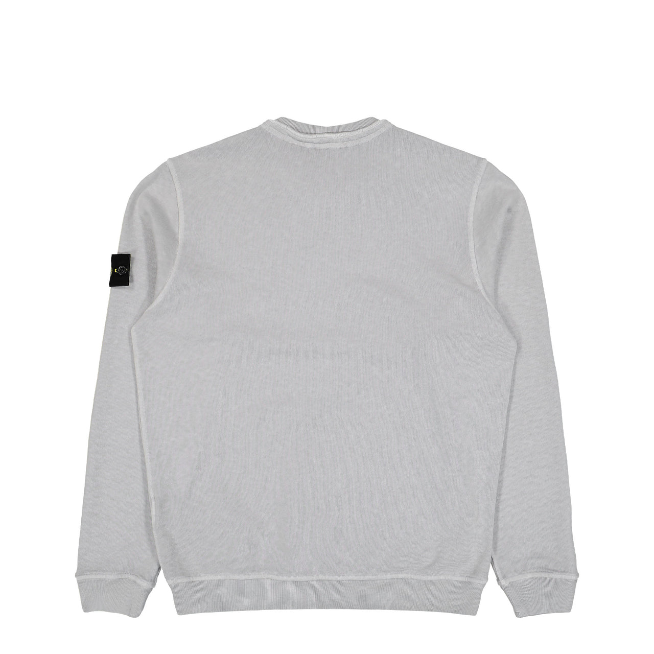 Stone Island Malfile Fleece Old Effect Sweatshirt Pearl Grey Sweatshirts L1S156100034-S0060 V0161 Detail View 1 | GATE