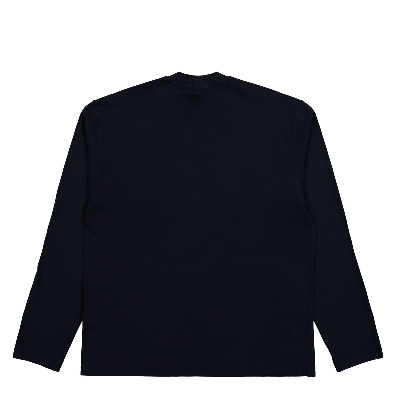 Stone Island Tonal Compass Patch Longsleeve T-Shirt Navy Blue Longsleeves L2S152100007-S0500 V0020 Detail View 1 | GATE