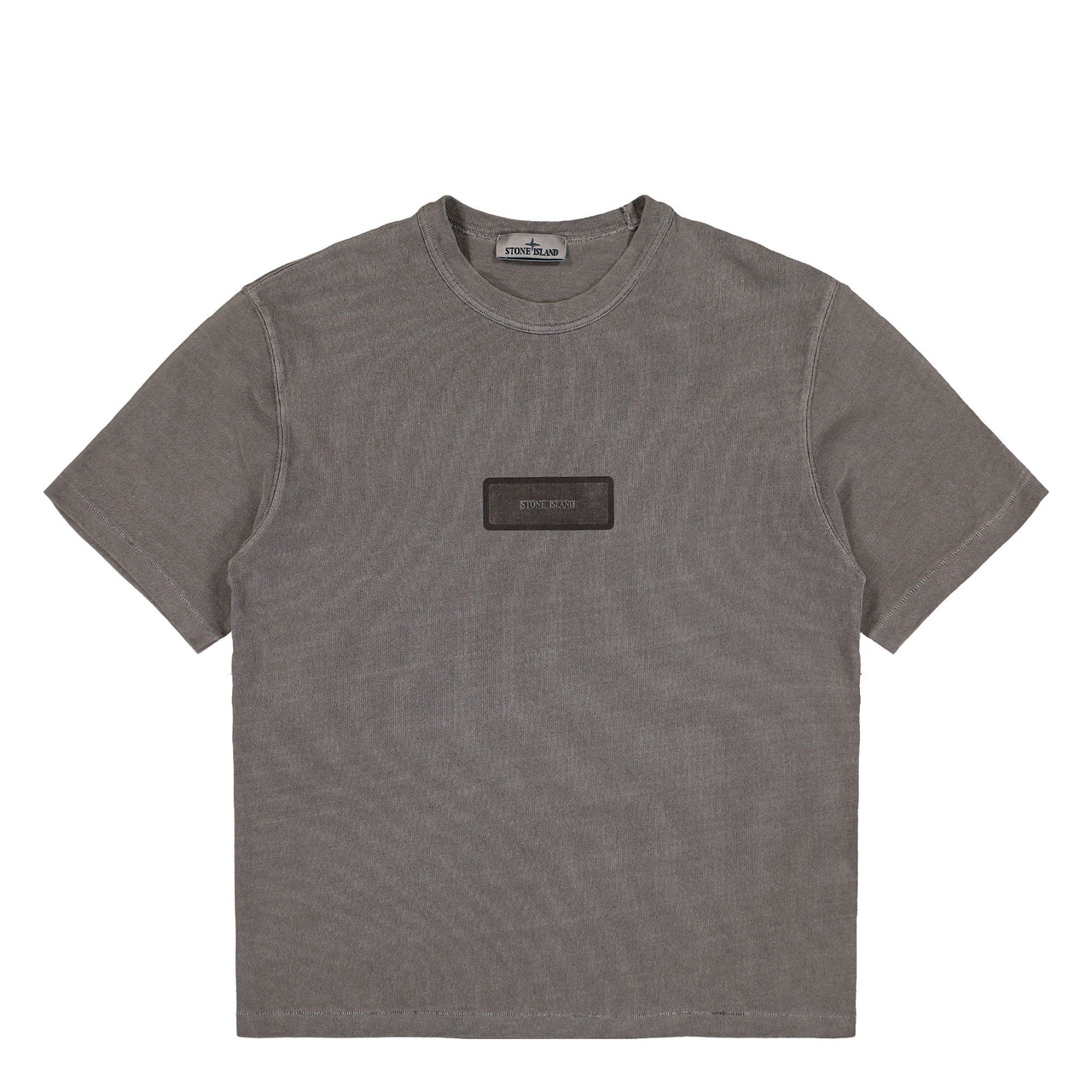 Stone Island SS T-Shirt Grey T-Shirts L2S152100012-S00T5 V0060 Detail View 1 | GATE