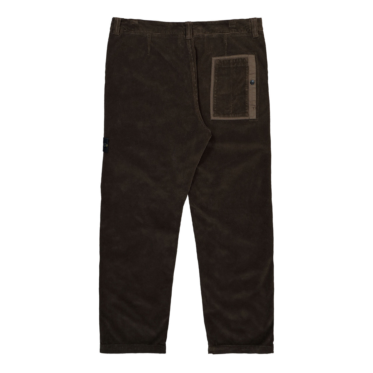 Stone Island Regular-Fit Chino Trousers With Contrast Pocket Coal Grey Pants L2S153100059-S0212 V0078 Detail View 1 | GATE
