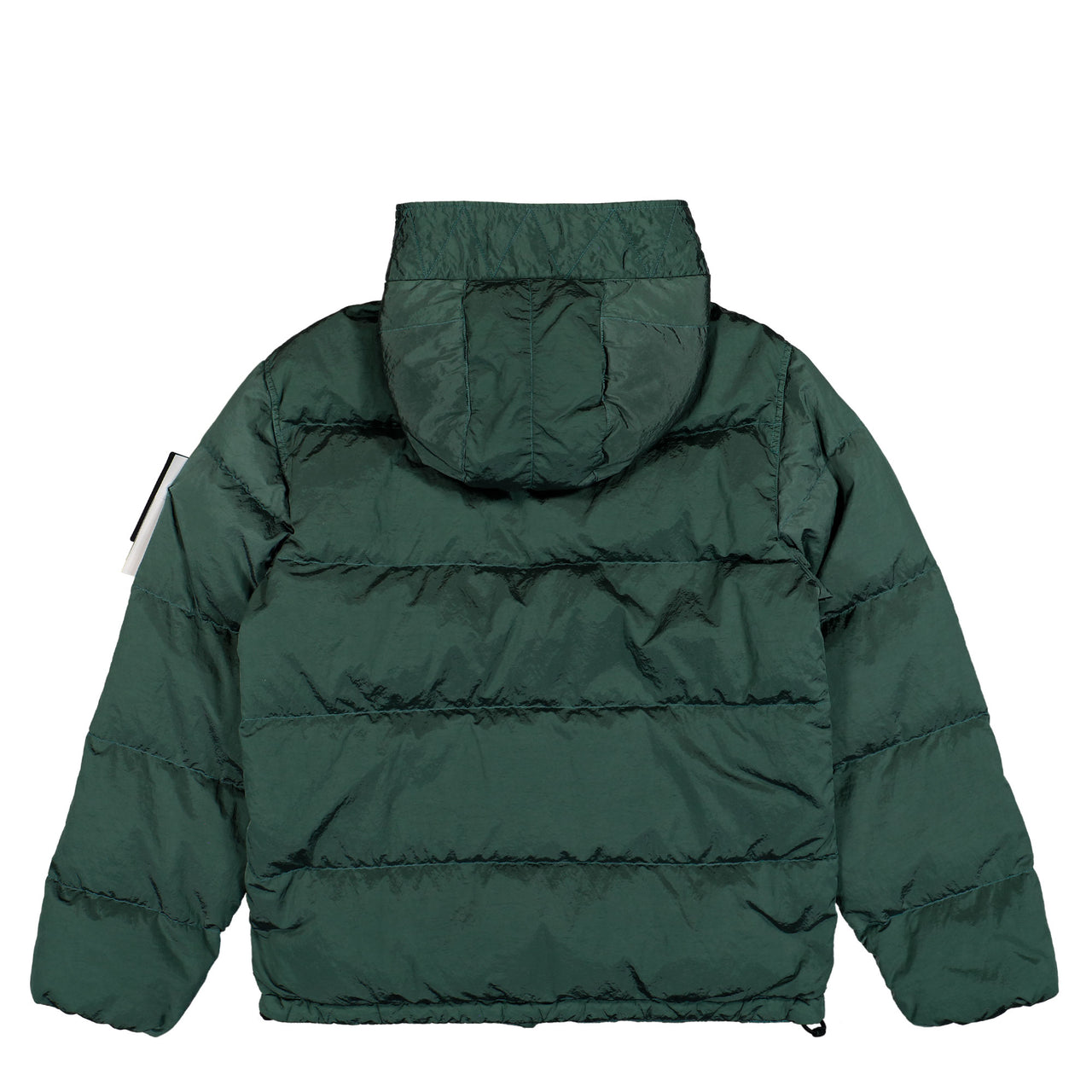Stone Island Nylon Metal Down Jacket W Anti Drop Finish Ocean Green Jackets L2S154100019-S0019 V005T Detail View 1 | GATE
