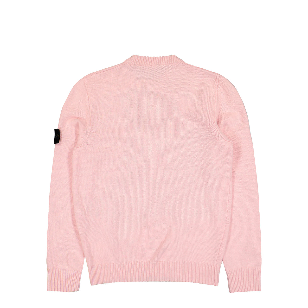 Stone Island Lambswool Crewneck Jumper W Ribbed Trims Antique Rose Sweatshirts L2S155100072-S00A3 V0082 Detail View 1 | GATE