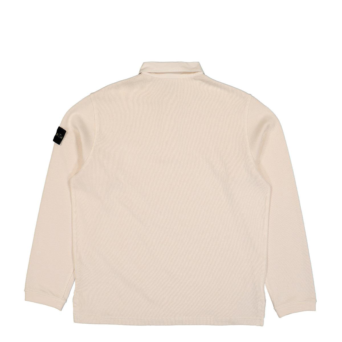 Stone Island Polo Collar Sweatshirt W Snap Placket Ivory Sweatshirts L2S156100001-S0406 V0093 Detail View 1 | GATE