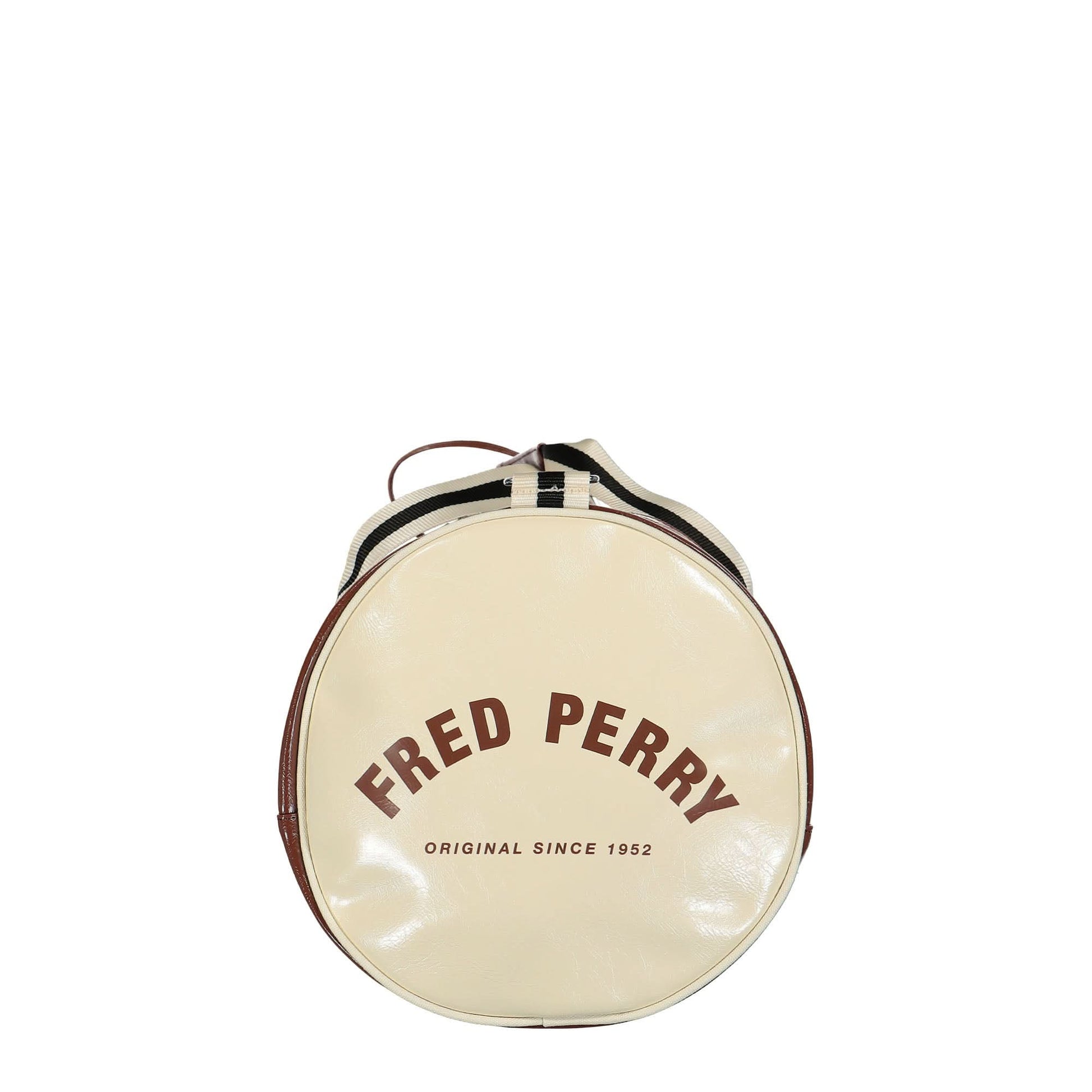 Fred Perry Classic Barrel Bag Brown Detail view 2 | Gate