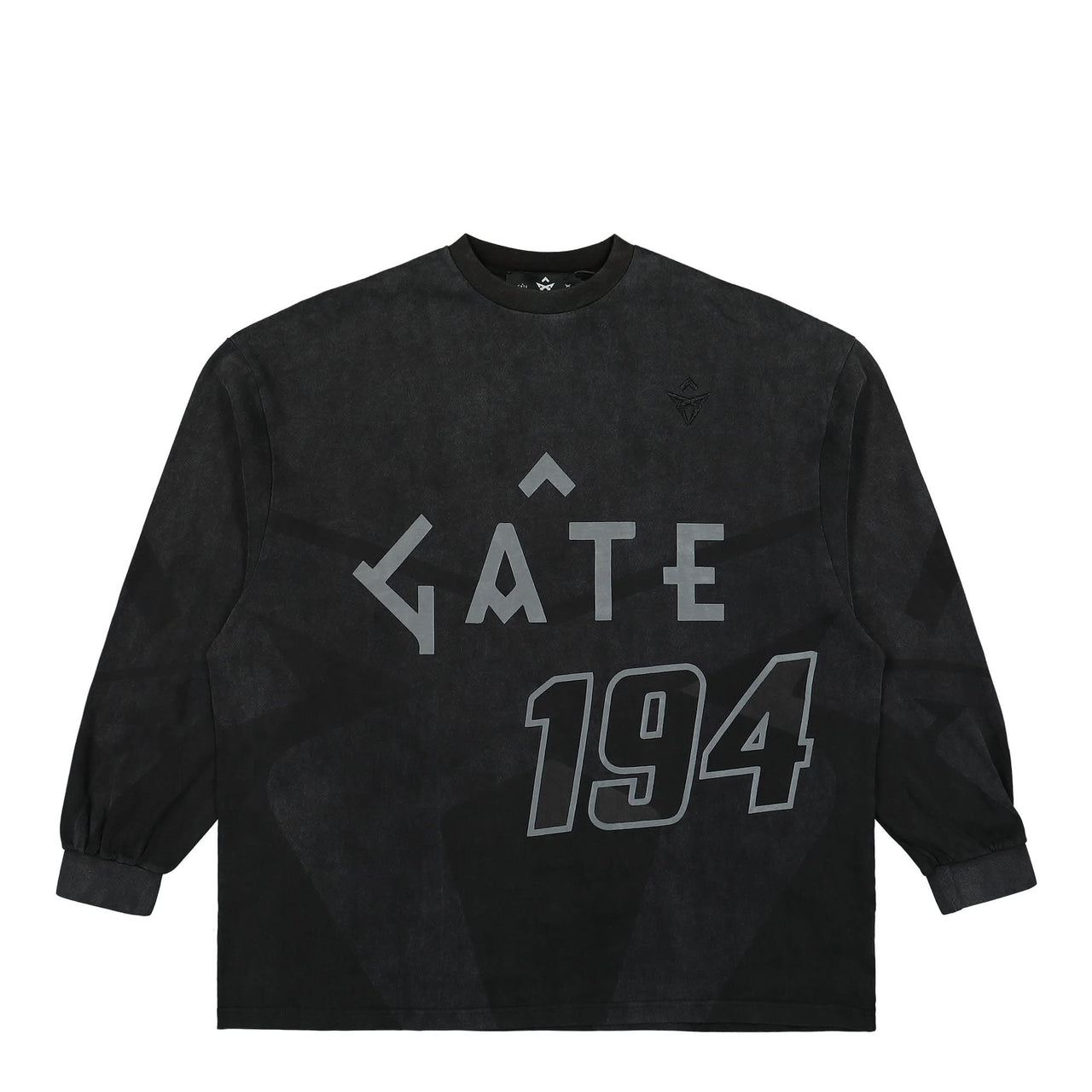 GATE Motocycle Jersey / Longsleeve Tone-in-Tone Black Detail view 1 | Gate