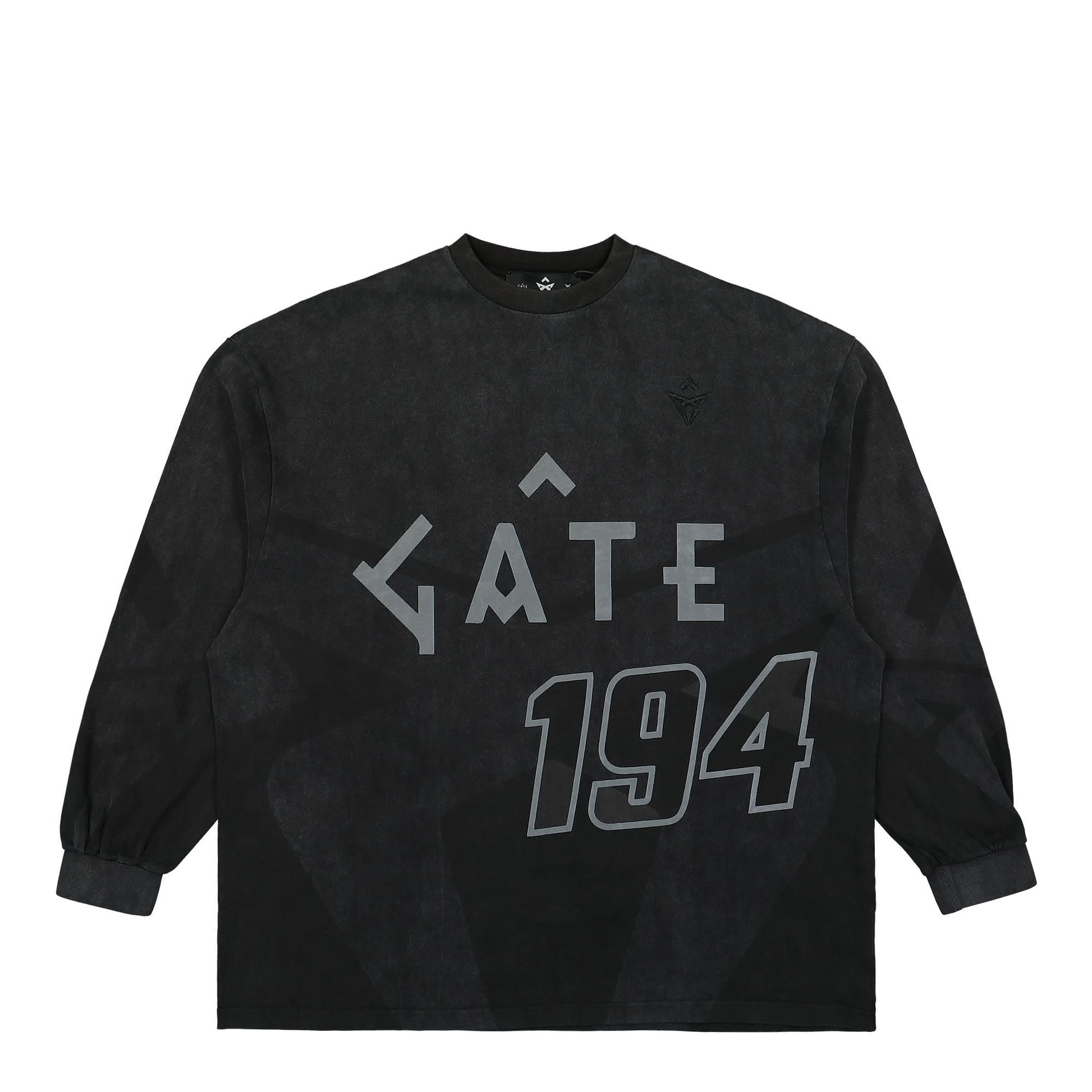 GATE Motocycle Jersey / Longsleeve Tone-in-Tone Black Detail view 1 | Gate