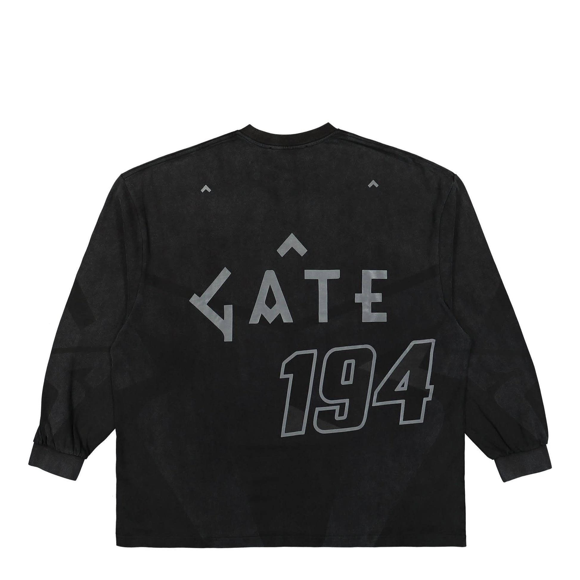 GATE Motocycle Jersey / Longsleeve Tone-in-Tone Black Detail view 2 | Gate