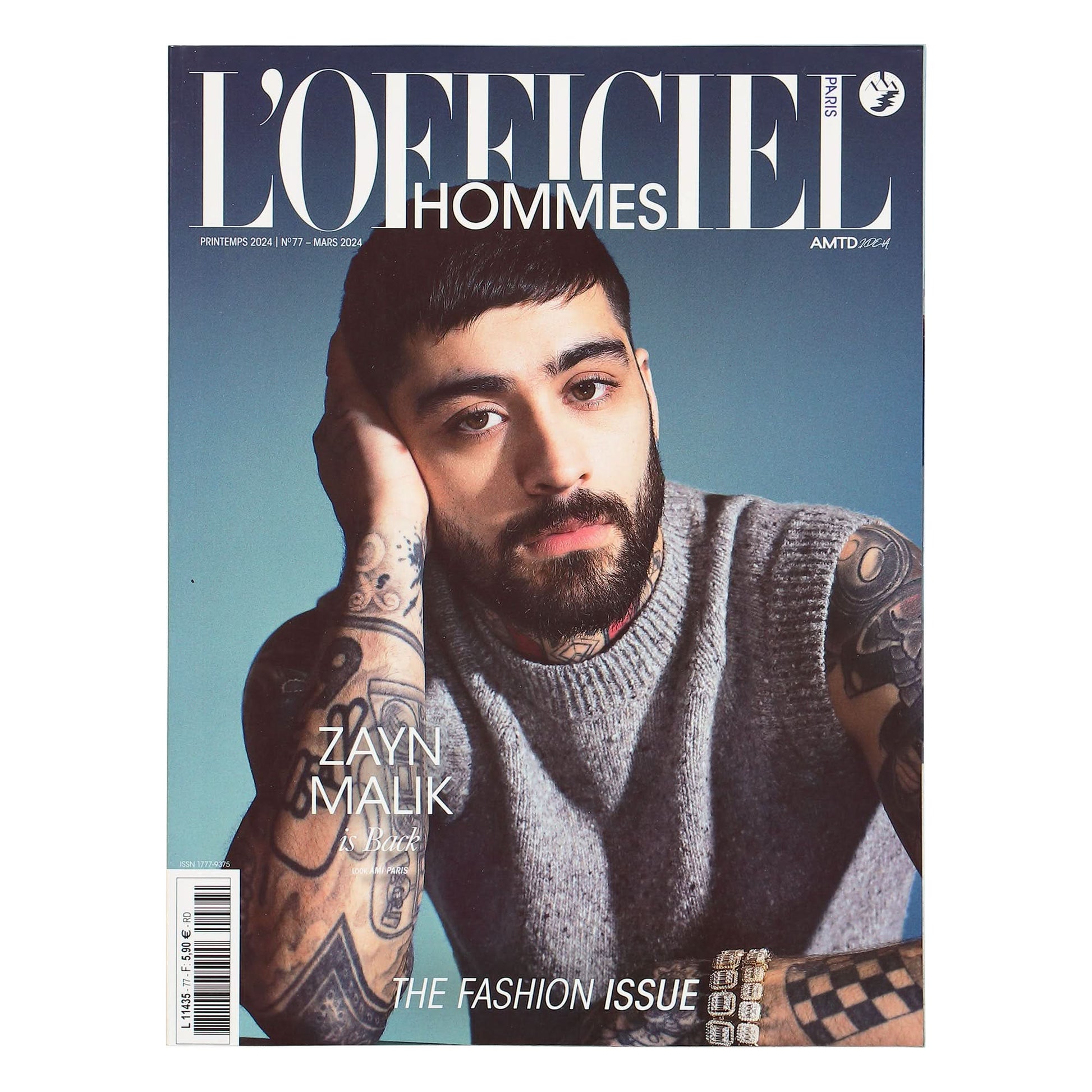 L'Officiel Hommes Numéro 77 Multicolor Detail view 1 | Gate