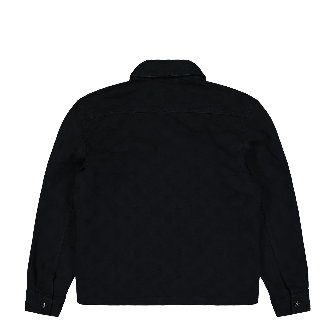 Casablanca Denim Monogram Shacket Black Jackets M-AW25-JK-420-01 Detail View 1 | GATE