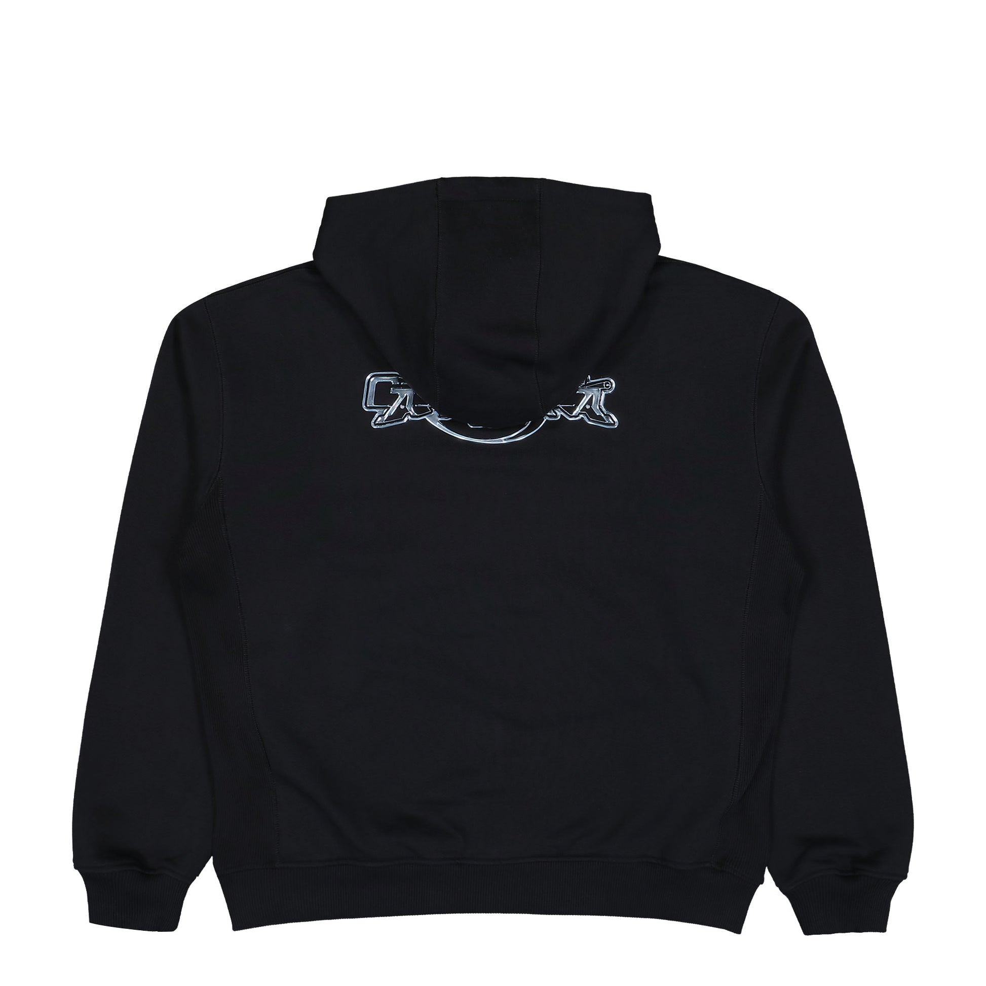 Casablanca Casa Chrome Full Zip Hoodie Casa Chrome Hoodies M-AW25-JTP-408-02 Detail View 2 | GATE