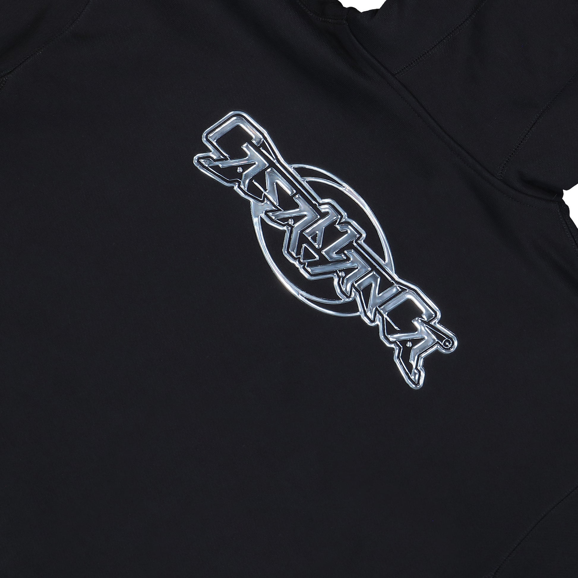 Casablanca Casa Chrome Full Zip Hoodie Casa Chrome Hoodies M-AW25-JTP-408-02 Detail View 5 | GATE