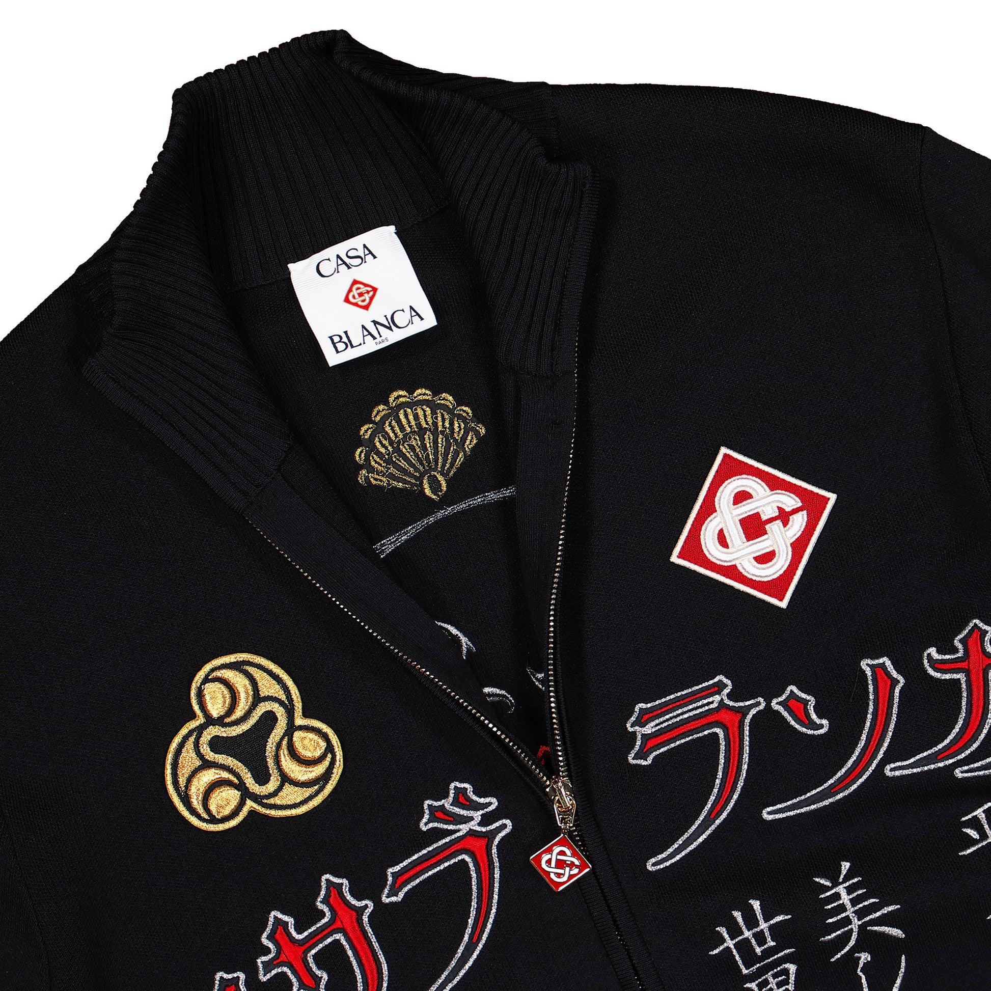 Casablanca Bosozuku Track Jacket Bosozuku Tracksuit Tops M-AW25-KW-1119-01 Detail View 3 | GATE