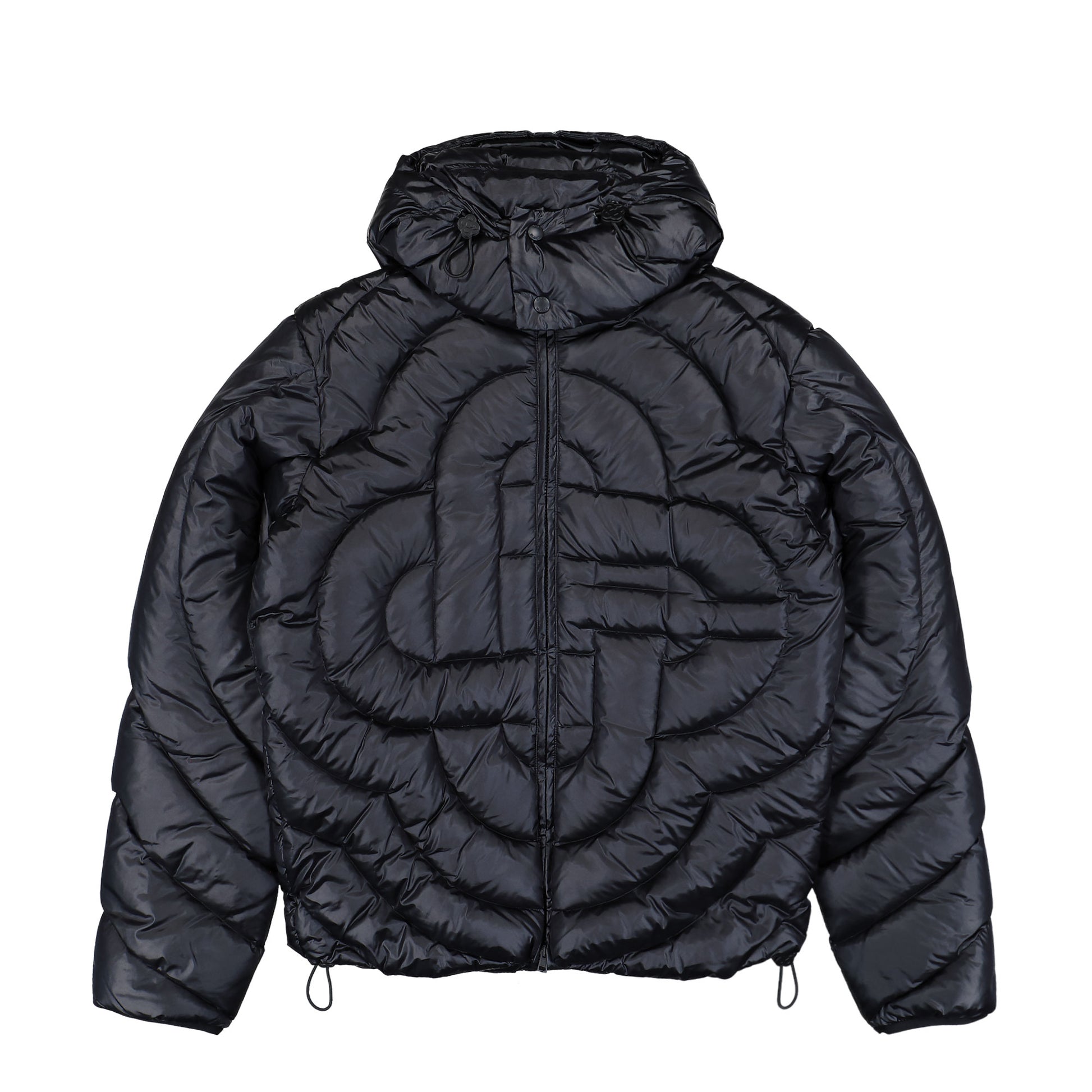 Casablanca CC Quilted Puffer Jacket Black Jackets M-AW25-OT-140-01 Detail View 1 | GATE