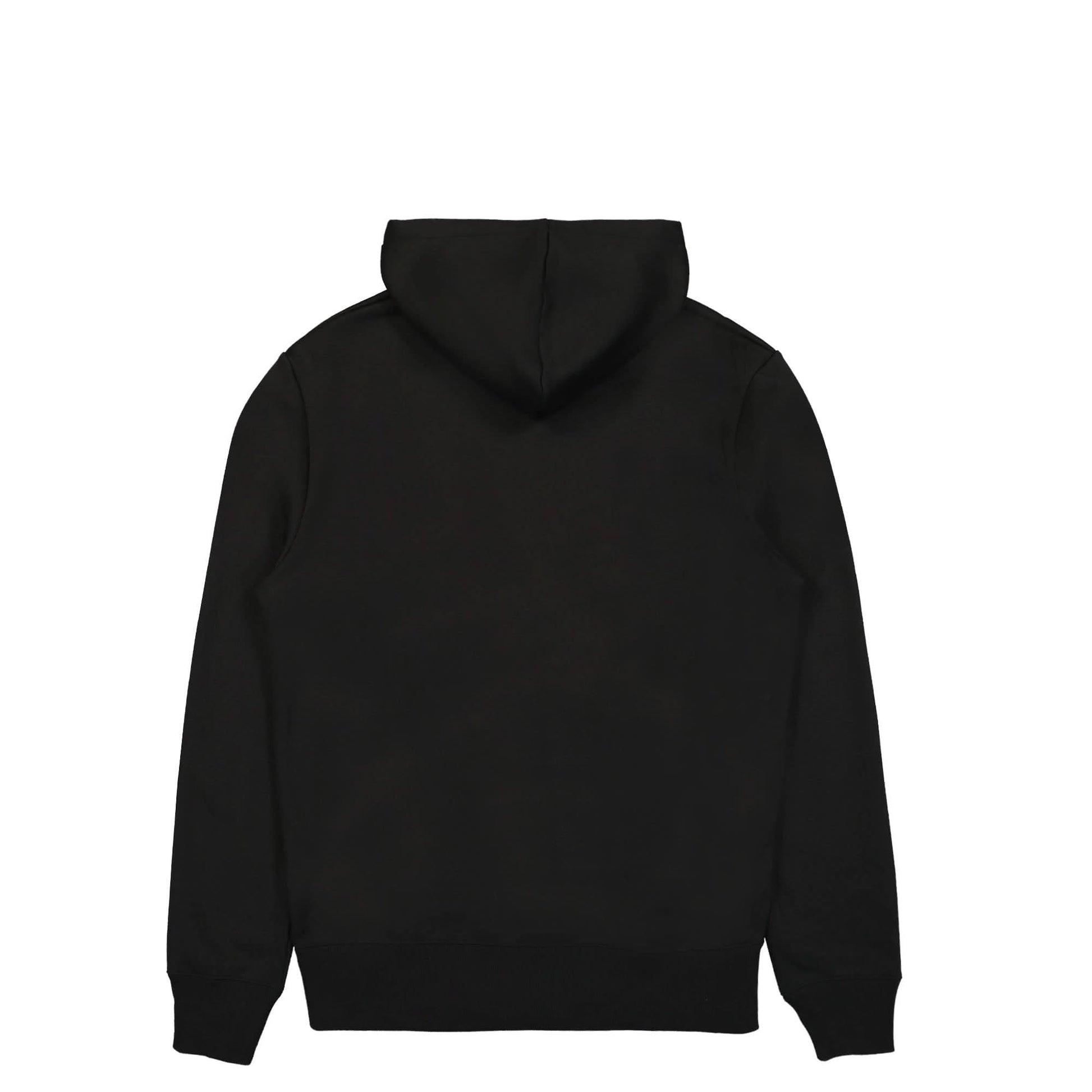 Fred Perry Embroidered Hooded Sweatshirt Black Detail view 2 | Gate