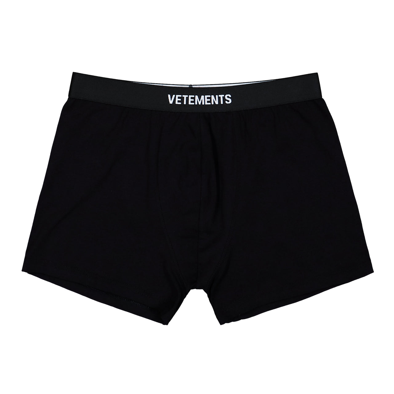 VETEMENTS Logo Boxers Black Trunks & Boxers ME76UN273B Detail View 1 | GATE