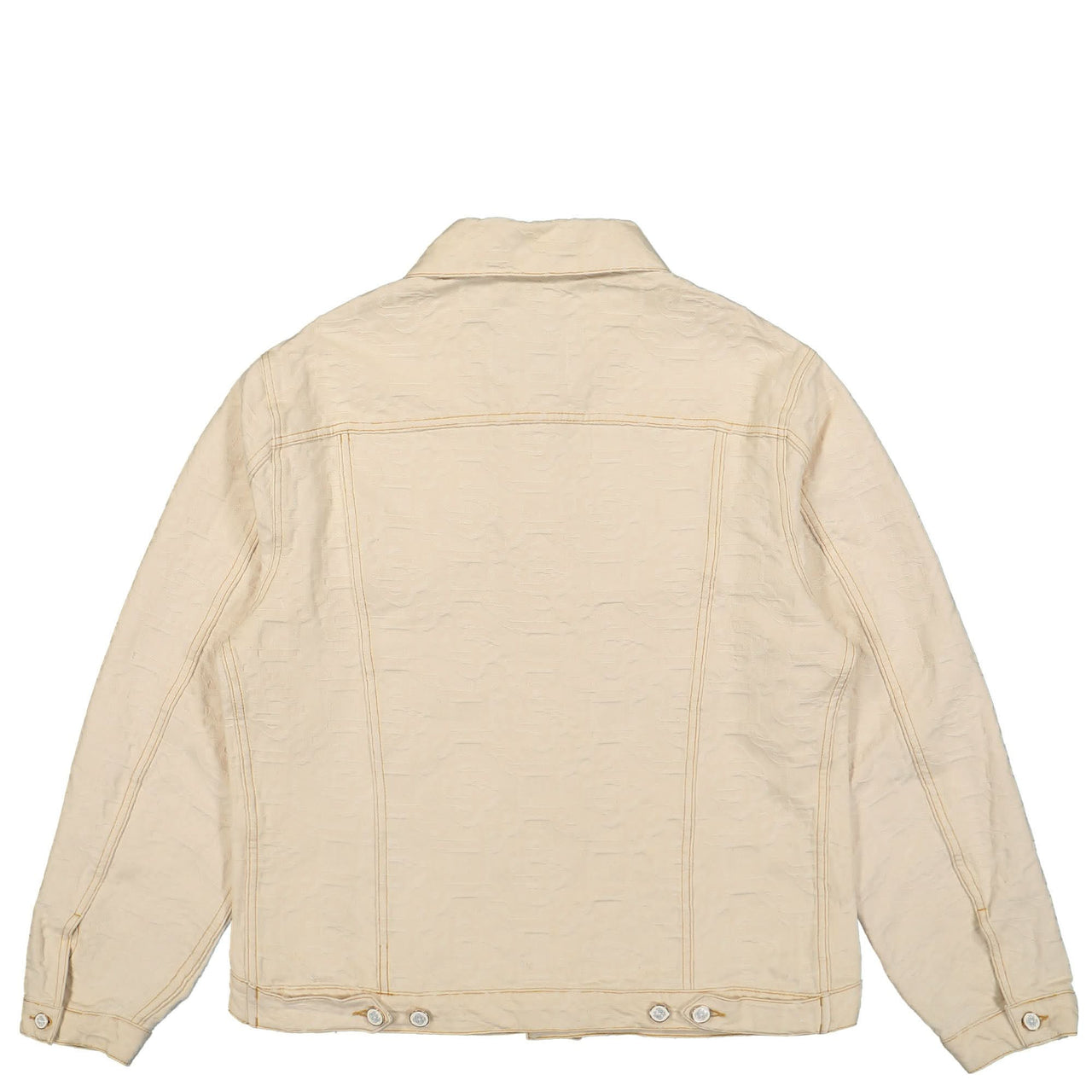 Casablanca Monogram Jacquard Denim Beige Detail view 1 | Gate