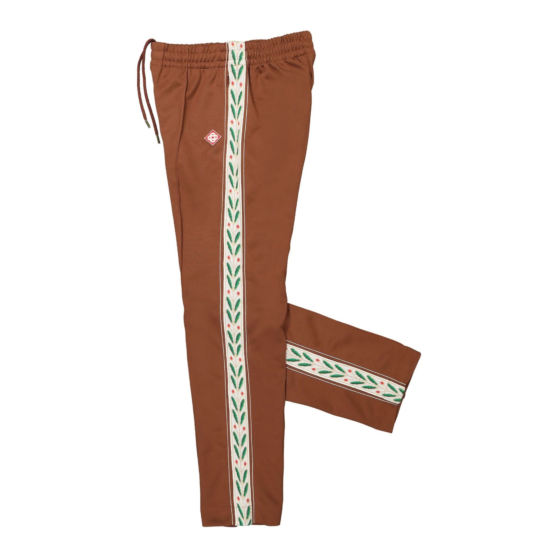Casablanca Laurel Track Pant Brown Detail view 3 | Gate