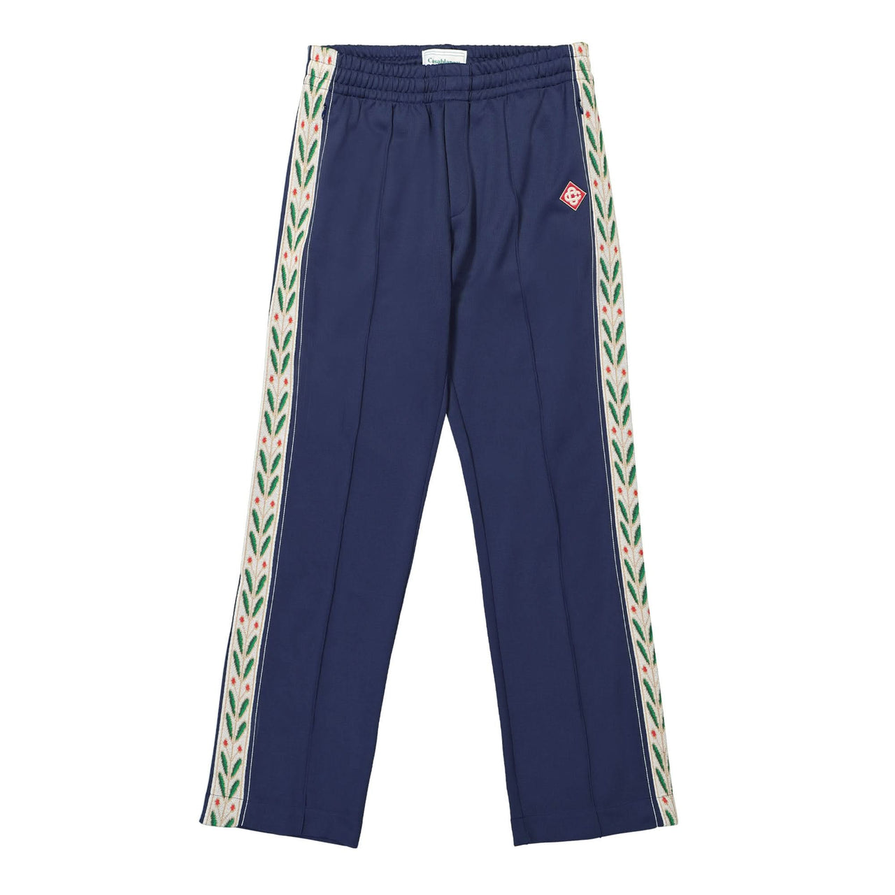 Casablanca Laurel Track Pant Blue Detail view 1 | Gate